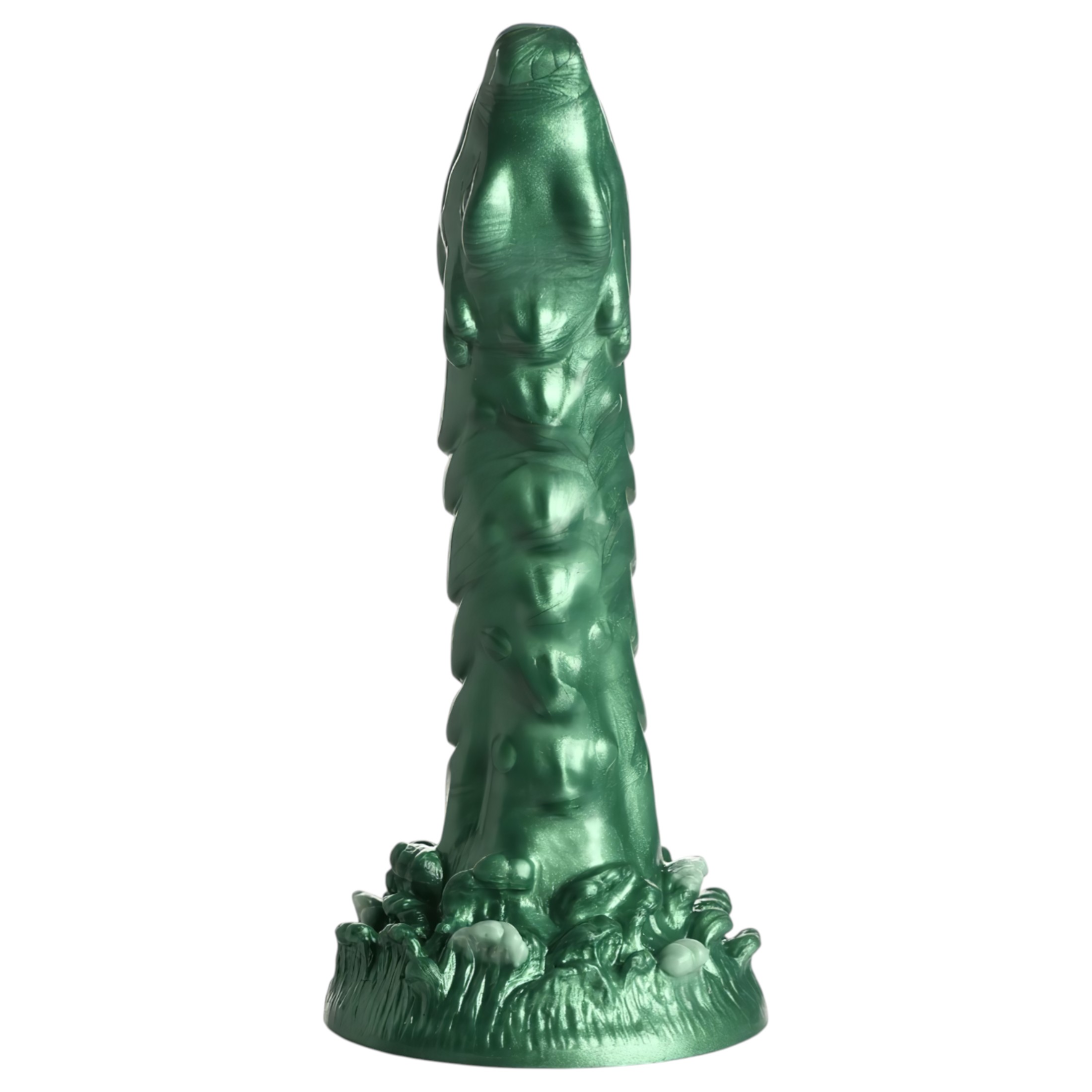 Creature Cocks Cockness Monster – szilikon dildó (zöld)