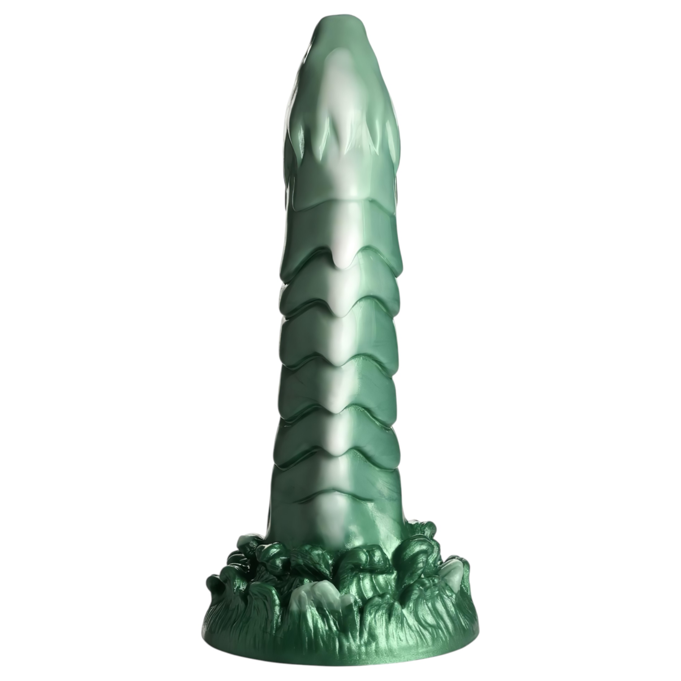 Creature Cocks Cockness Monster – szilikon dildó (zöld)