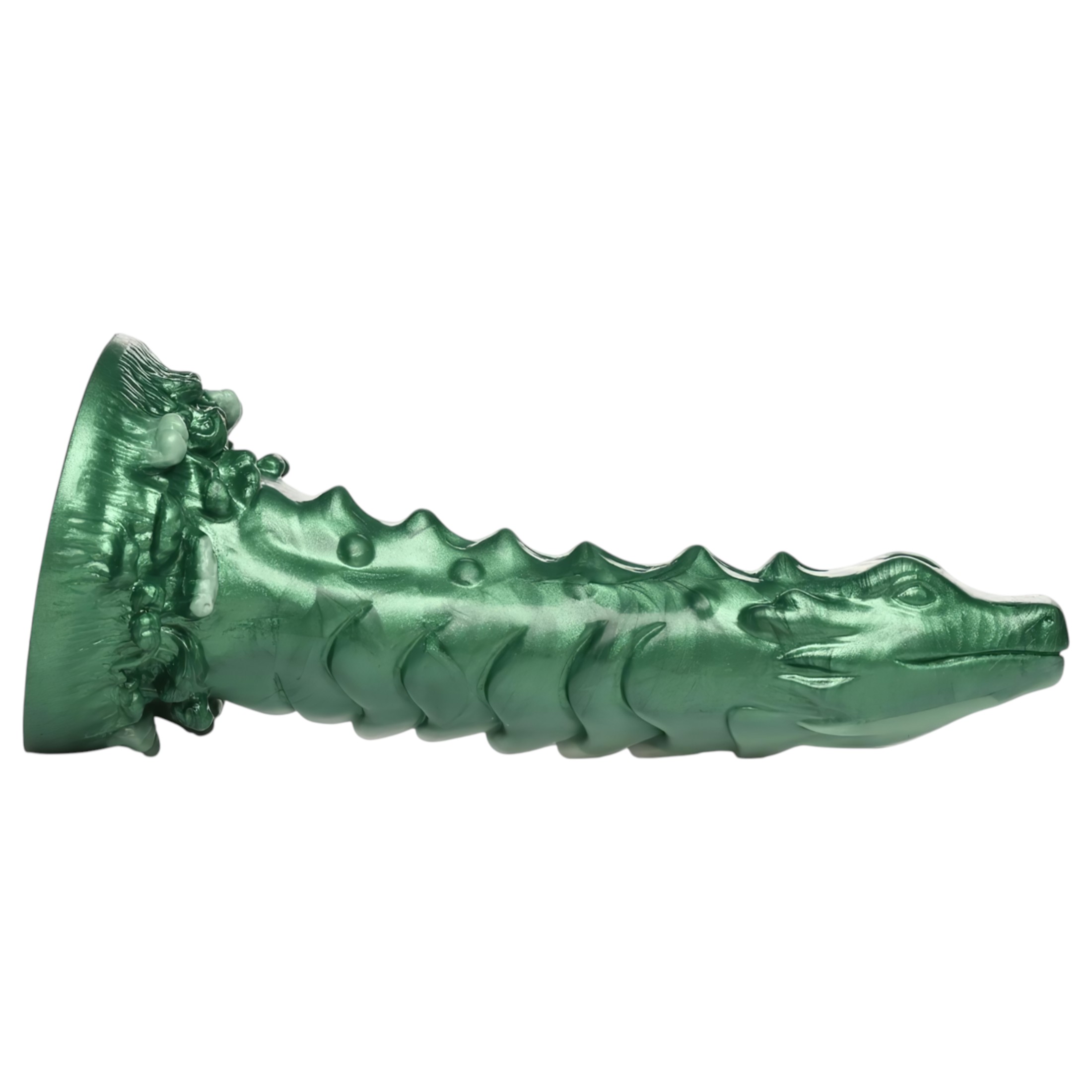 Creature Cocks Cockness Monster – szilikon dildó (zöld)
