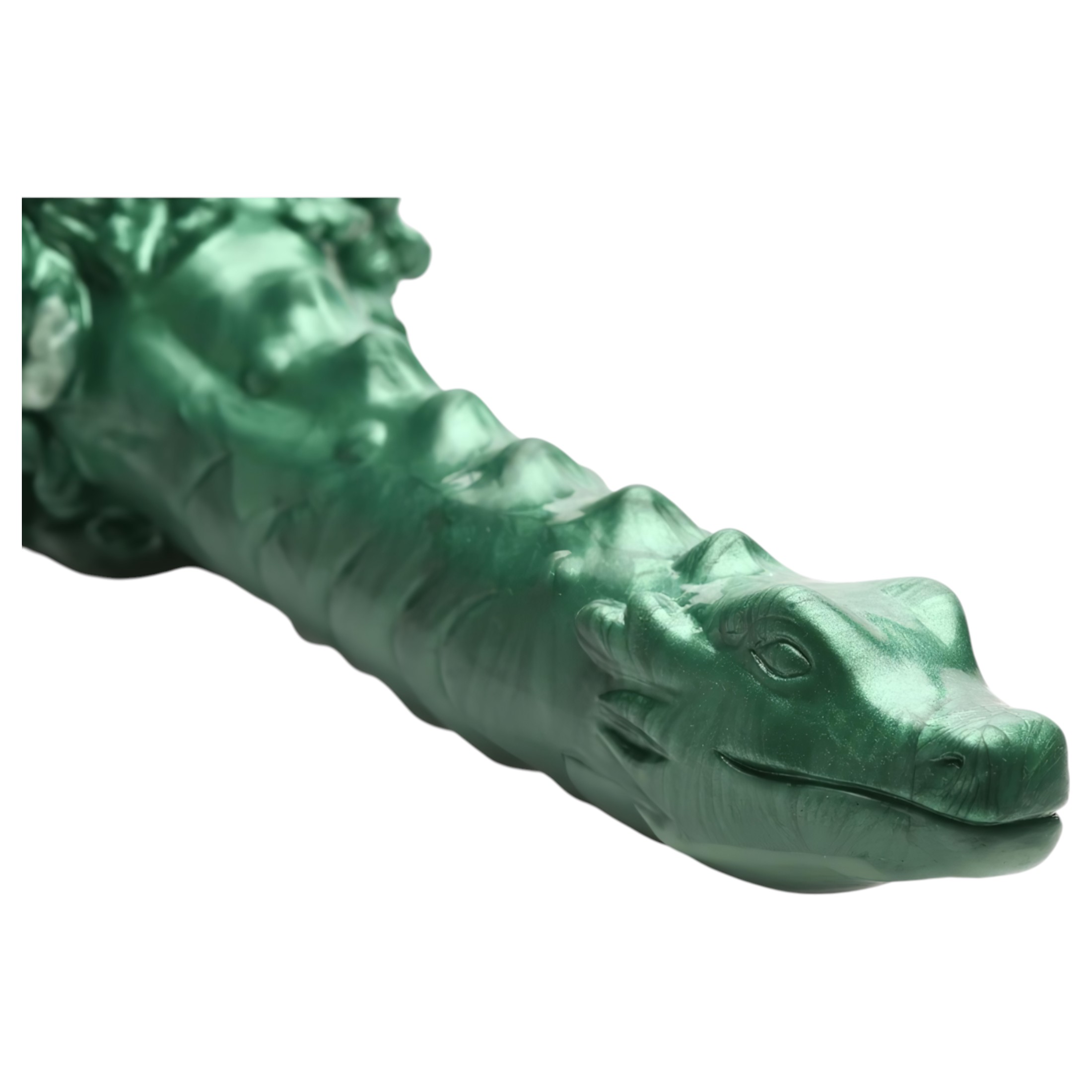 Creature Cocks Cockness Monster – szilikon dildó (zöld)