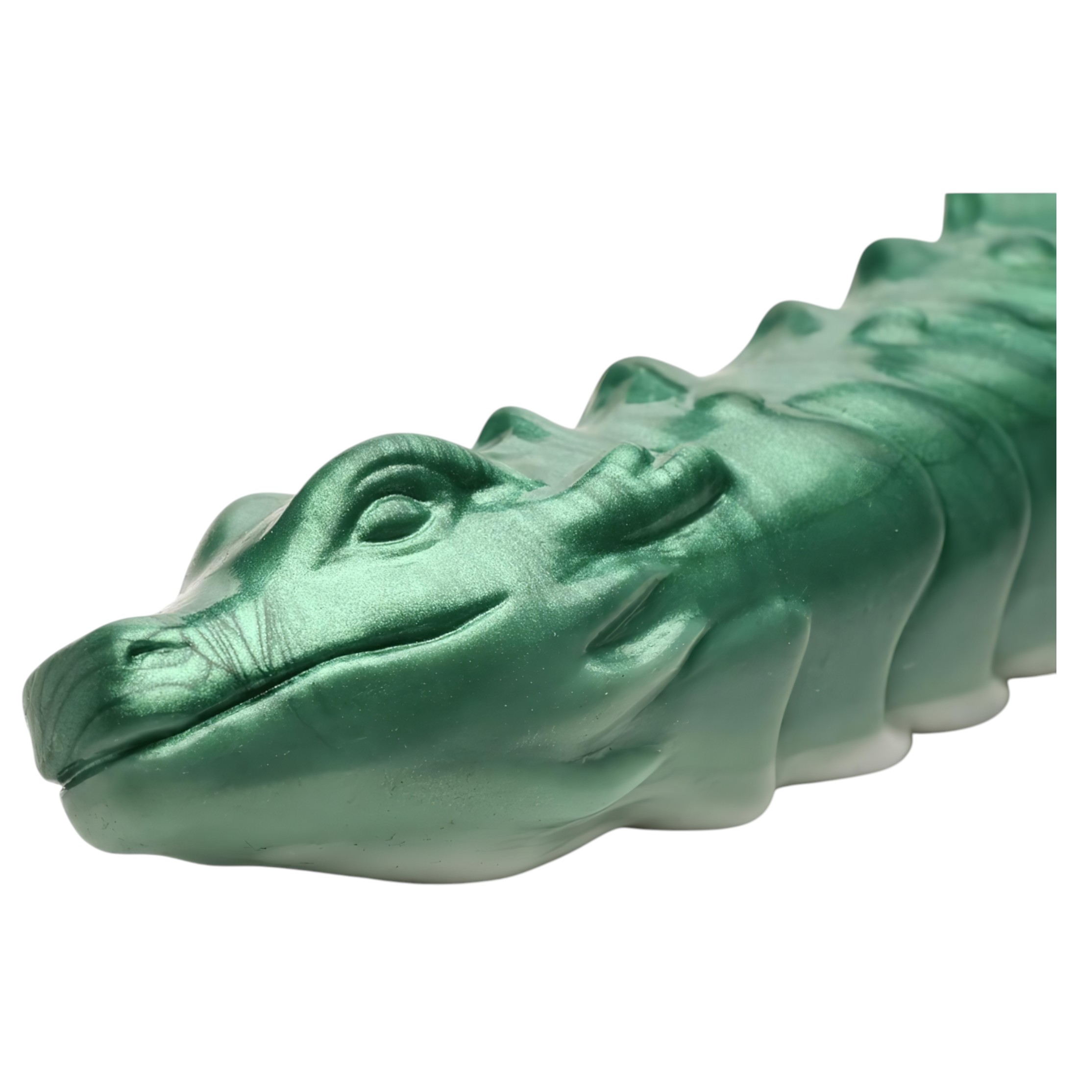 Creature Cocks Cockness Monster – szilikon dildó (zöld)