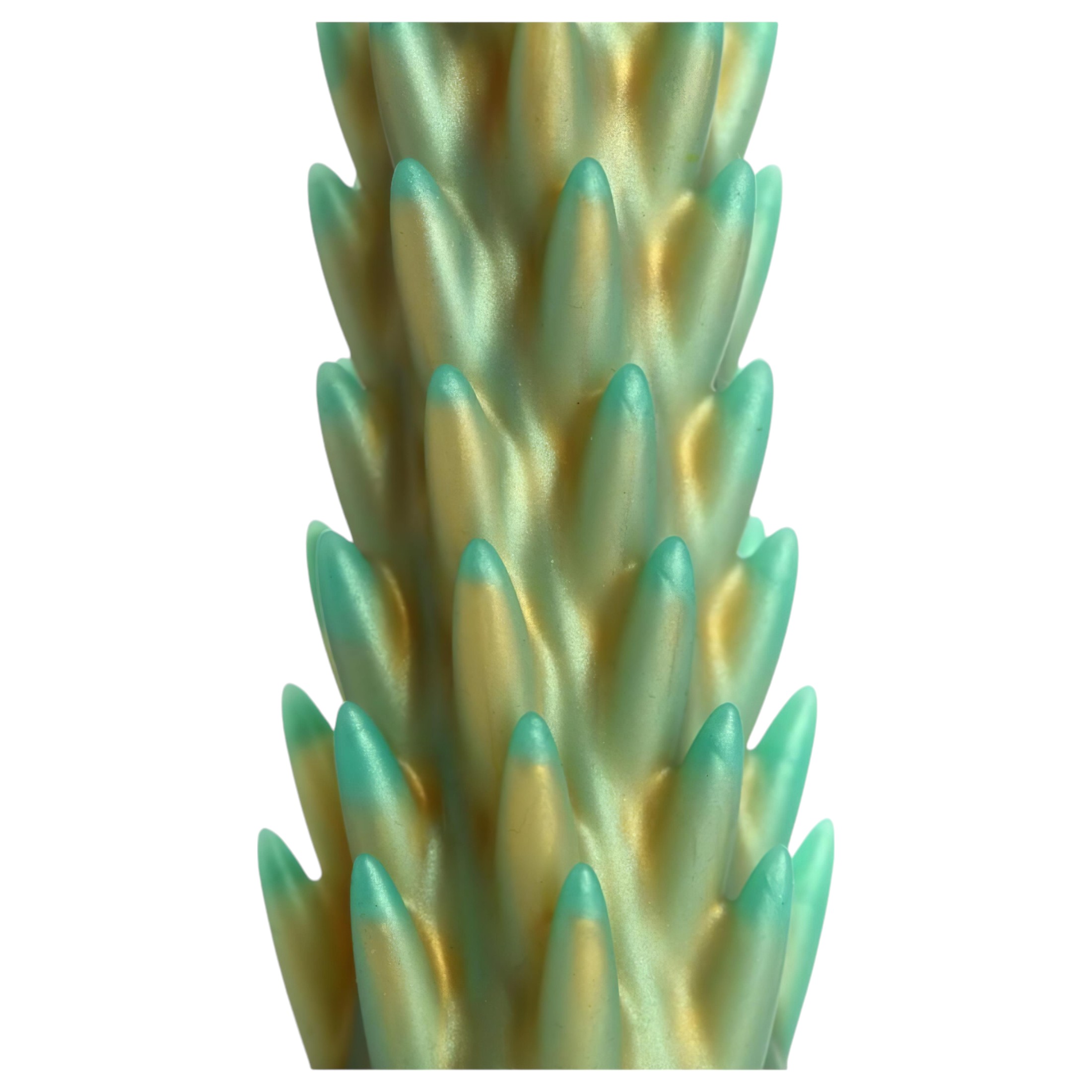 Creature Cocks Stegosaurus – szilikon dildó – 20cm (zöld)