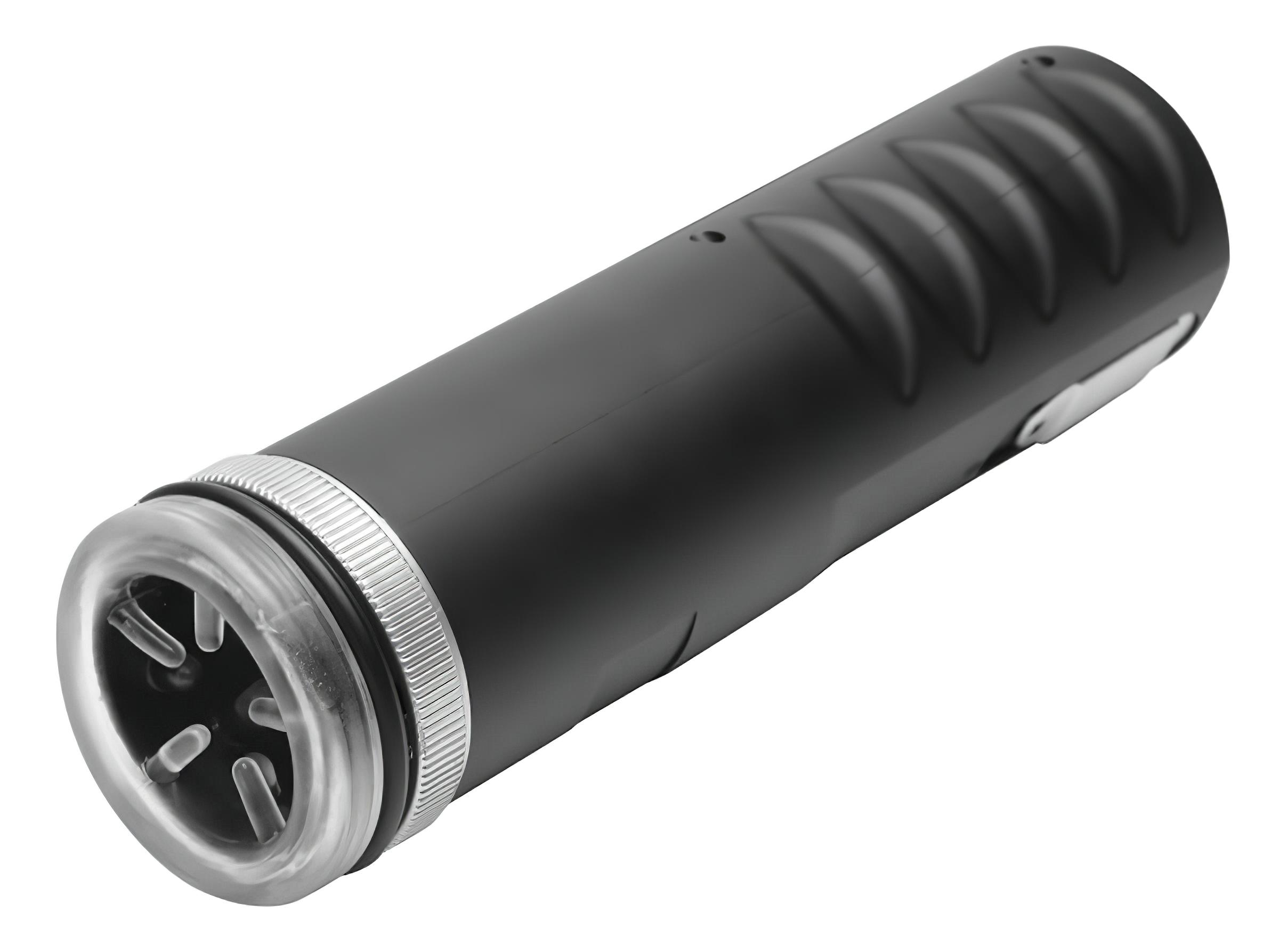 / Master-Bot – fel-le mozgó, puha tüskés száj maszturbátor (fekete)