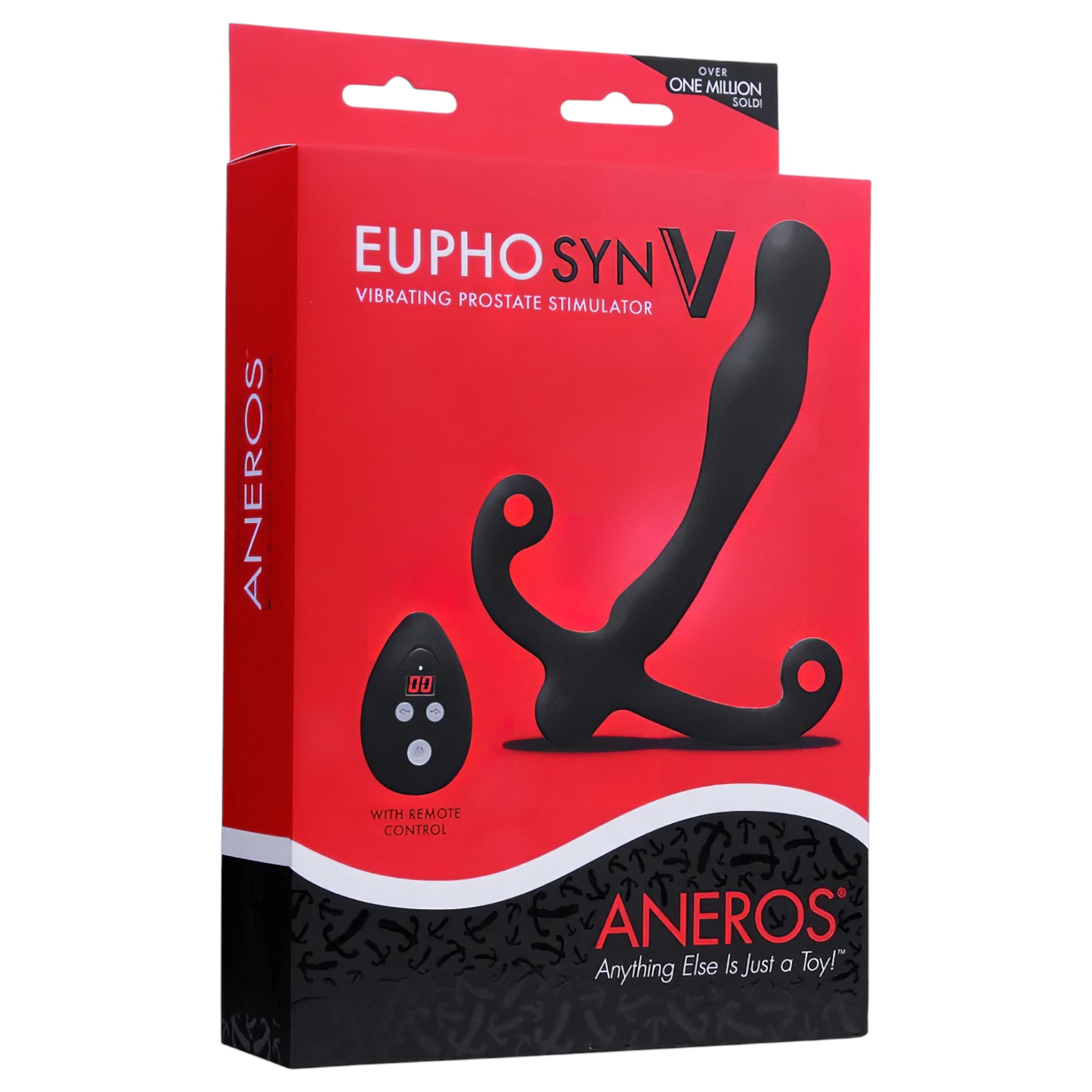Aneros Eupho Syn V – prosztata vibrátor távirányítóval (fekete)
