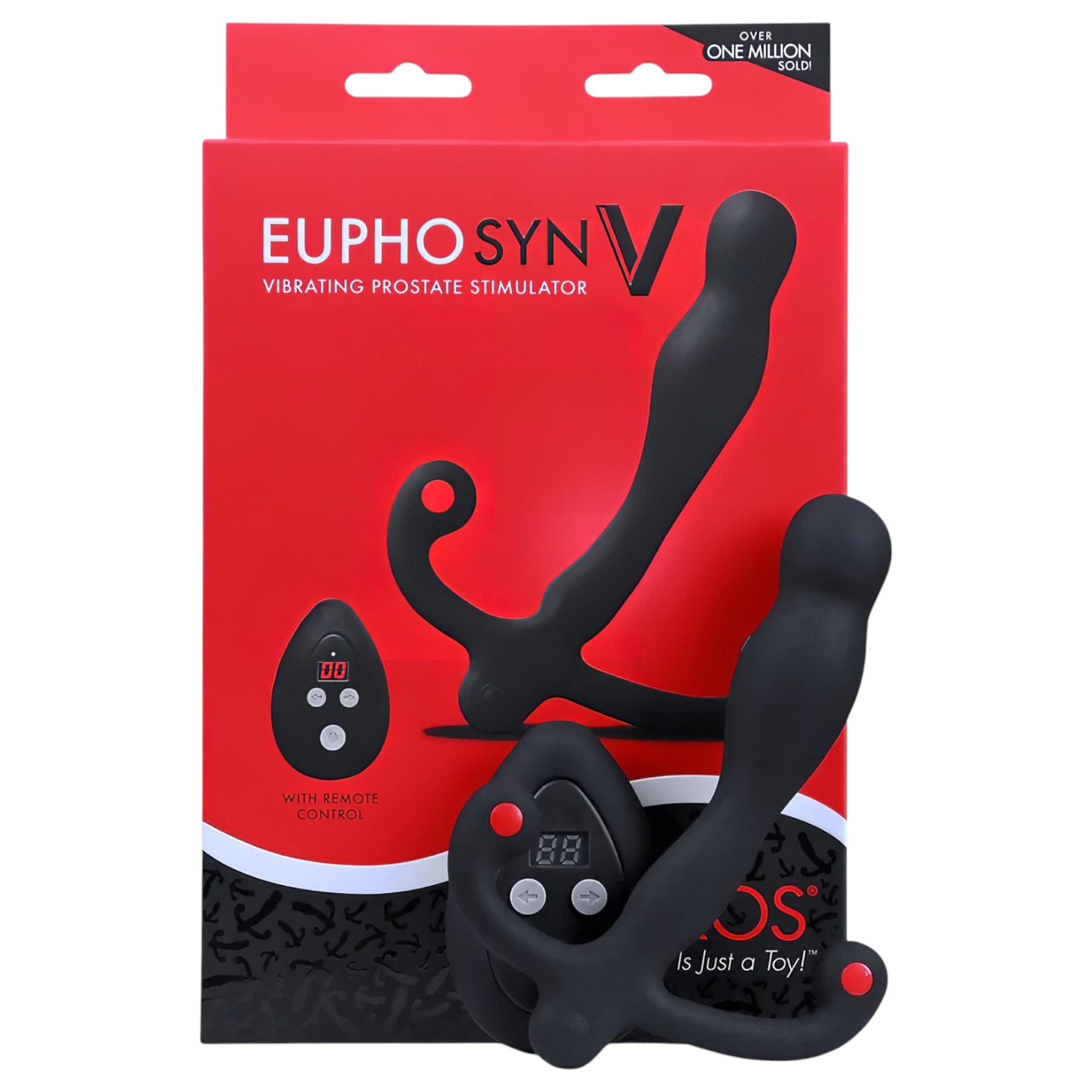 Aneros Eupho Syn V – prosztata vibrátor távirányítóval (fekete)