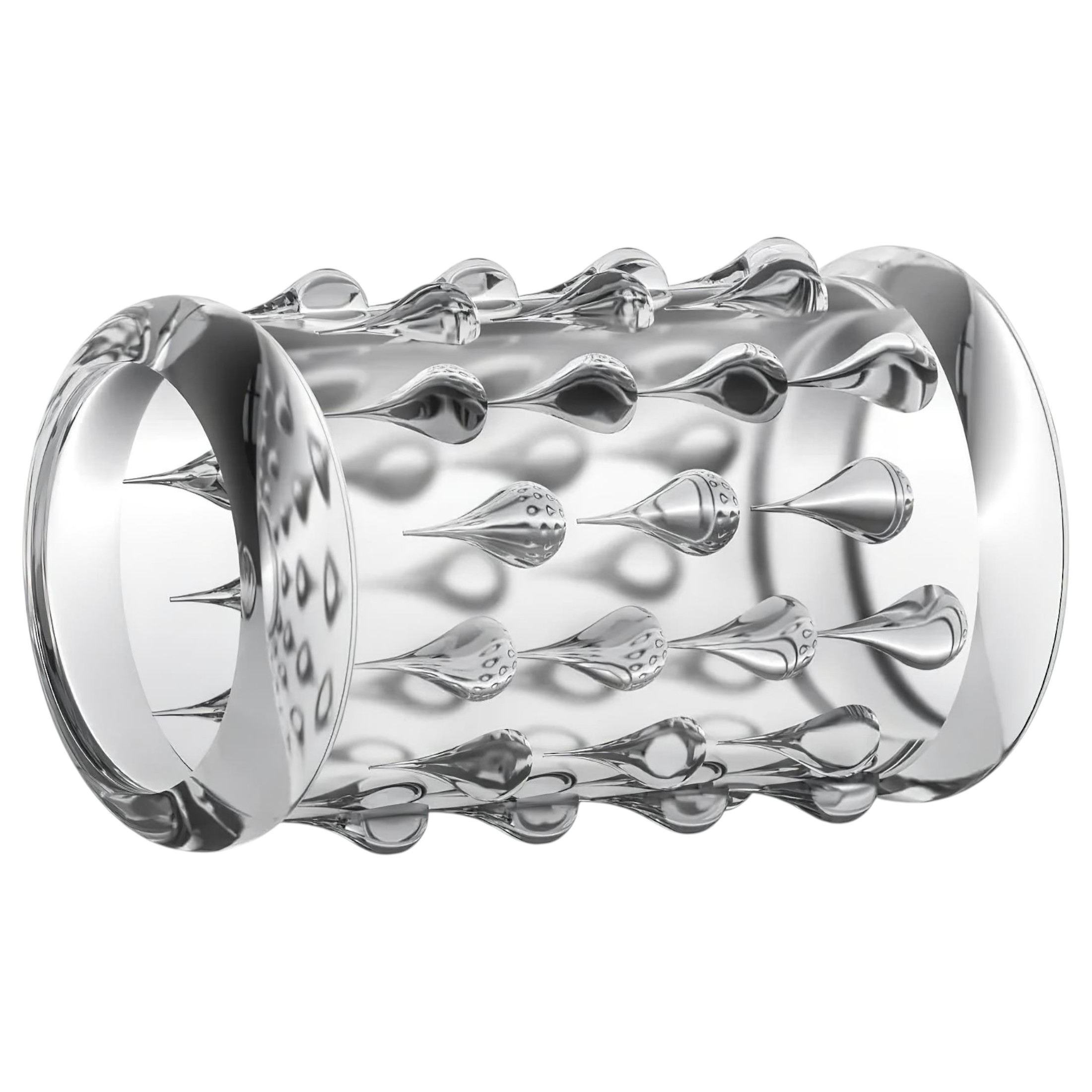 Stay Hard – gömbös péniszmandzsetta (átlátszó)