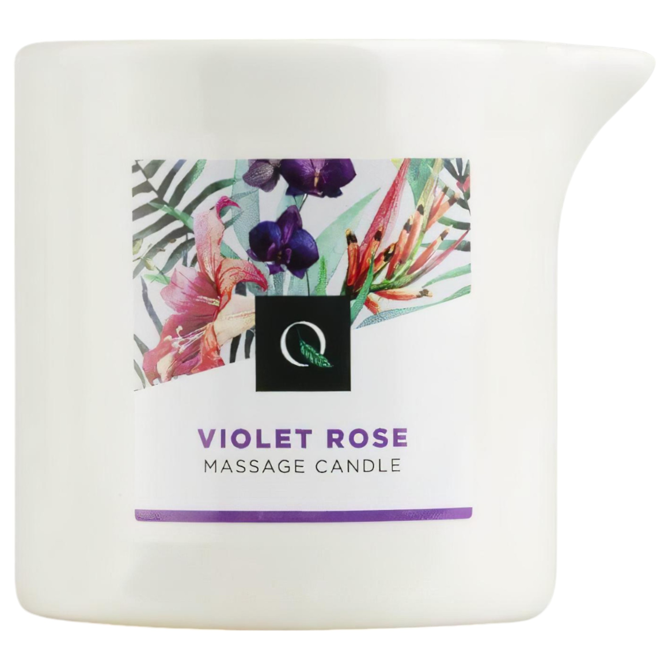 Exotiq Violet Rose – masszázsgyertya (60g)