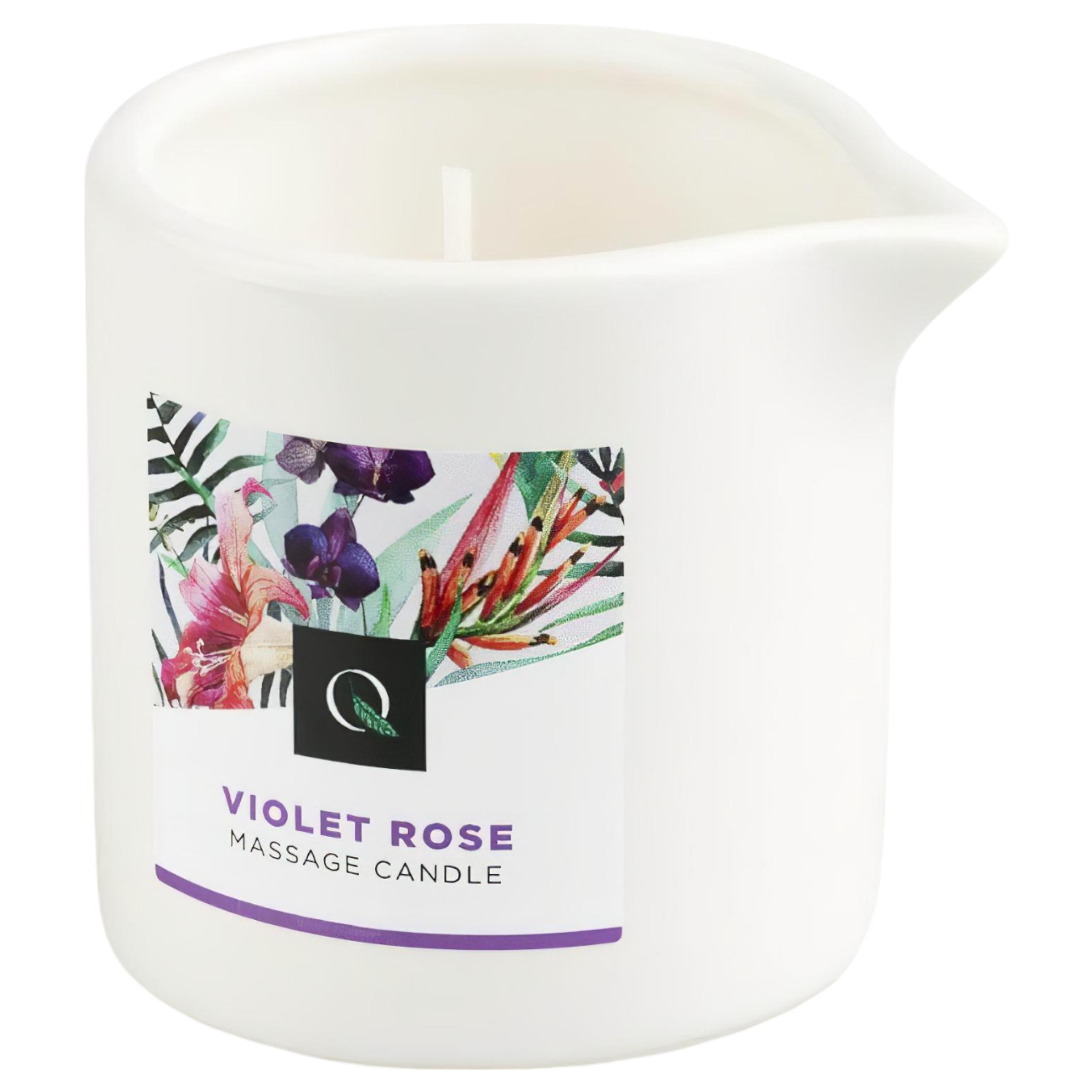 Exotiq Violet Rose – masszázsgyertya (60g)