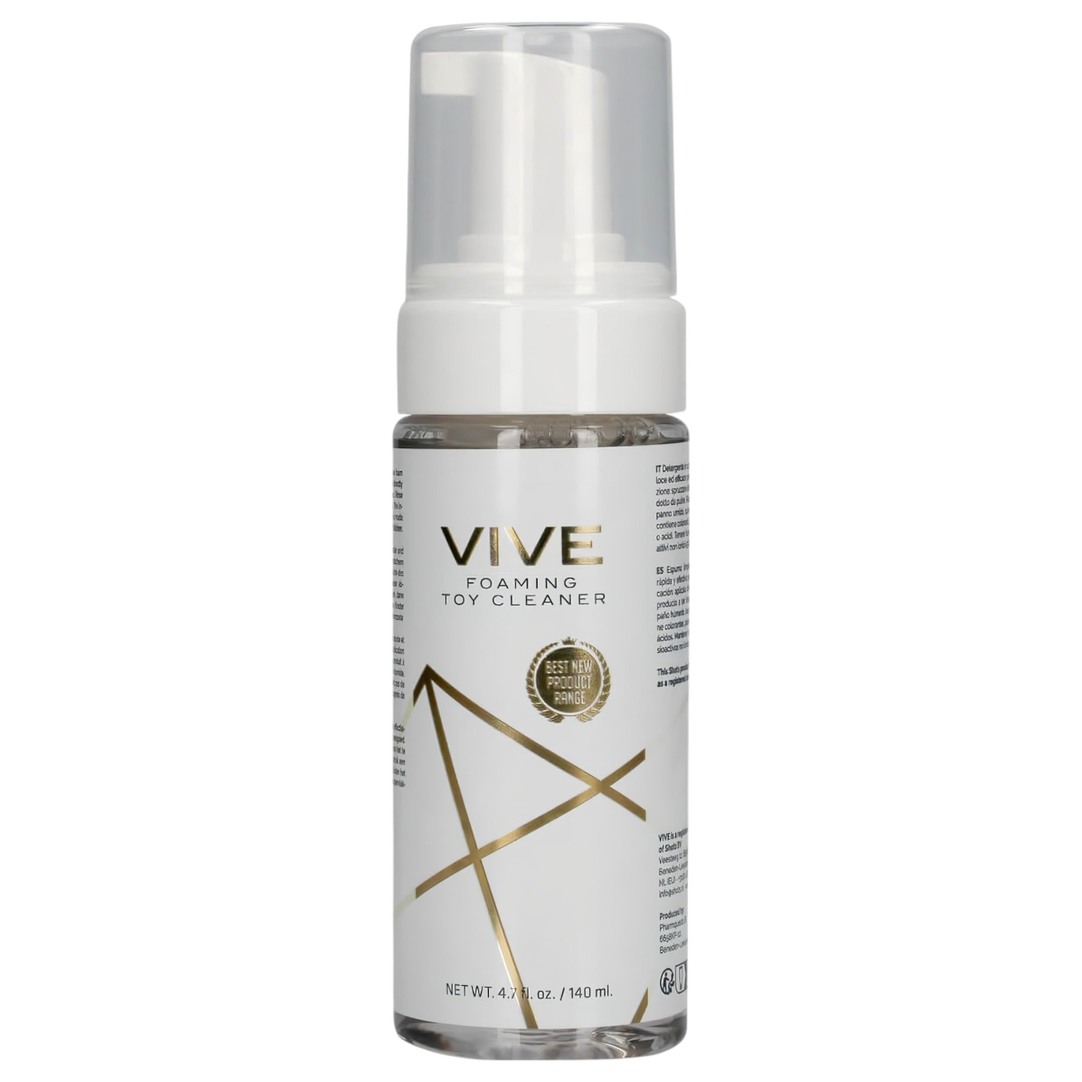 Vive – szexjáték tisztító hab (140ml)