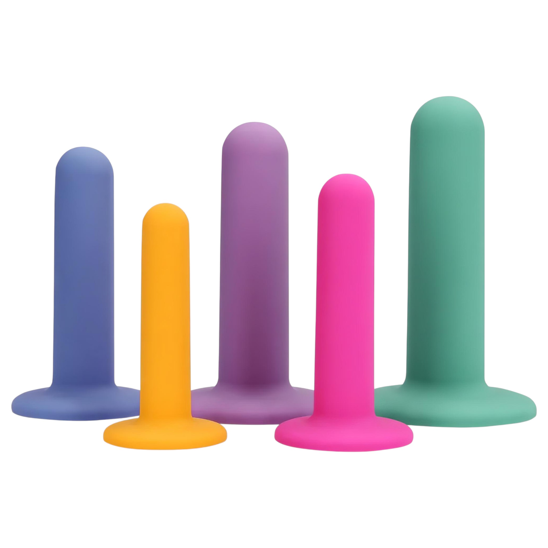 Loveline – dildó trainer szett – 5db (színes)