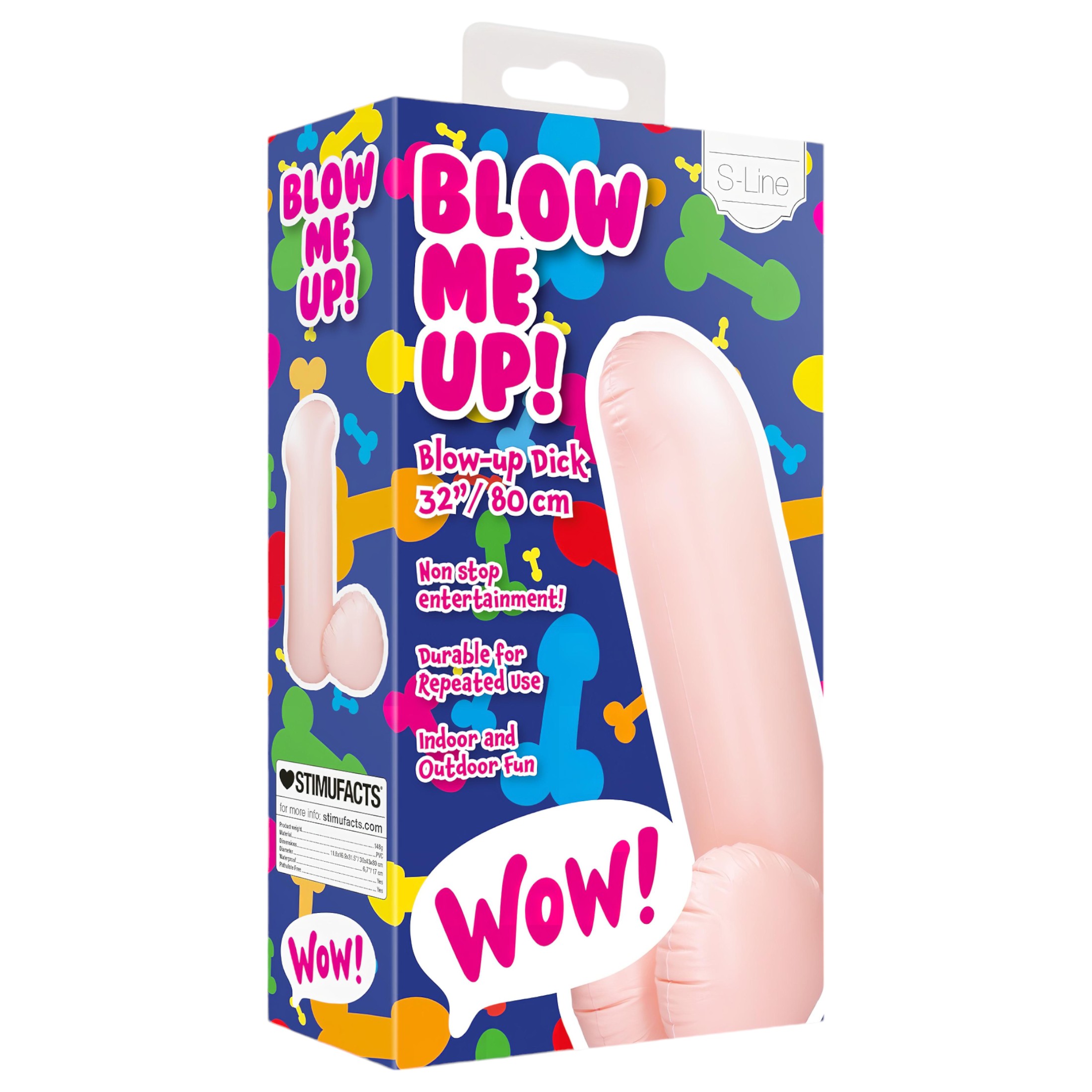 Blow Me Up – felfújható fütyi lufi (80cm)