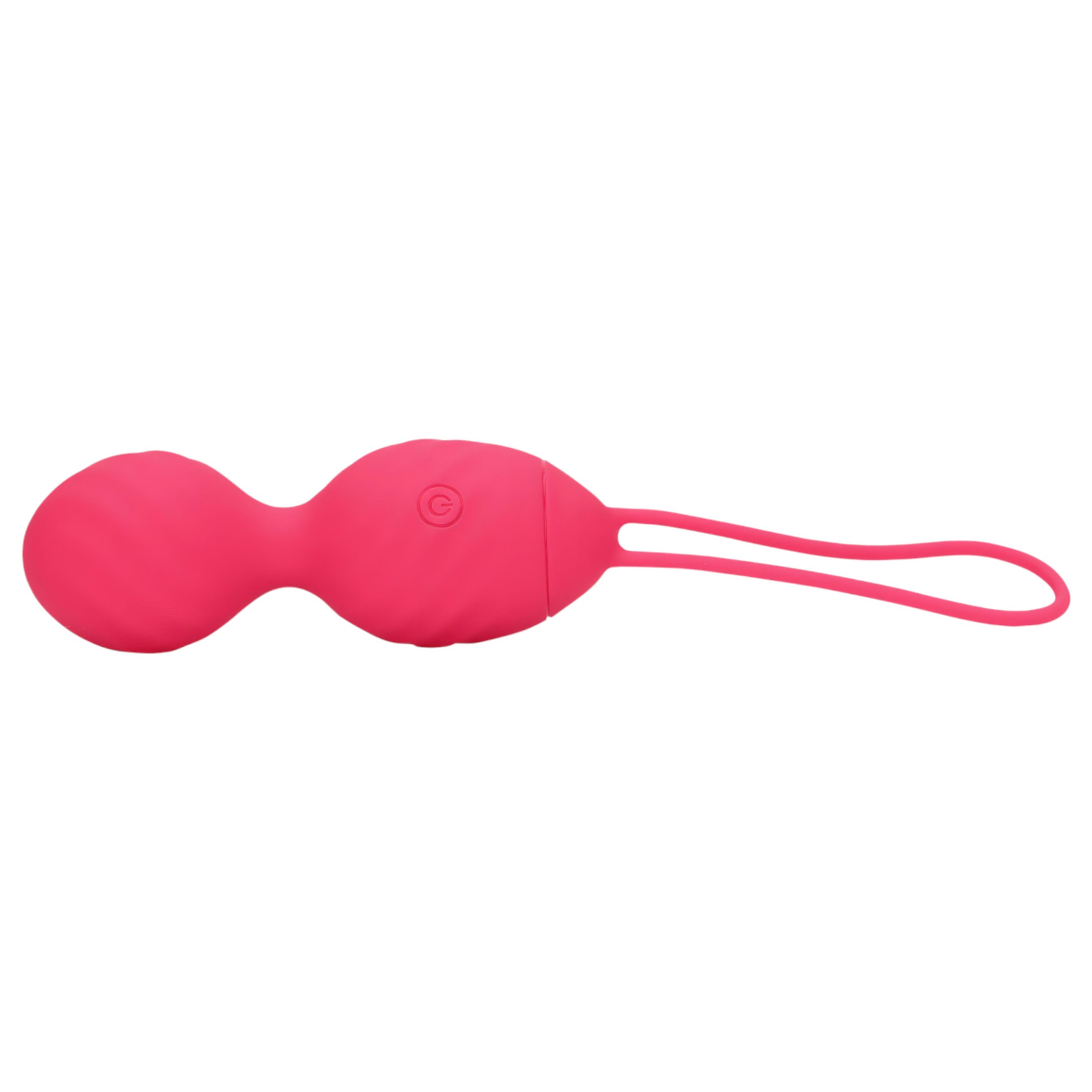Loveline – barázdált vibrációs gésagolyó (pink)