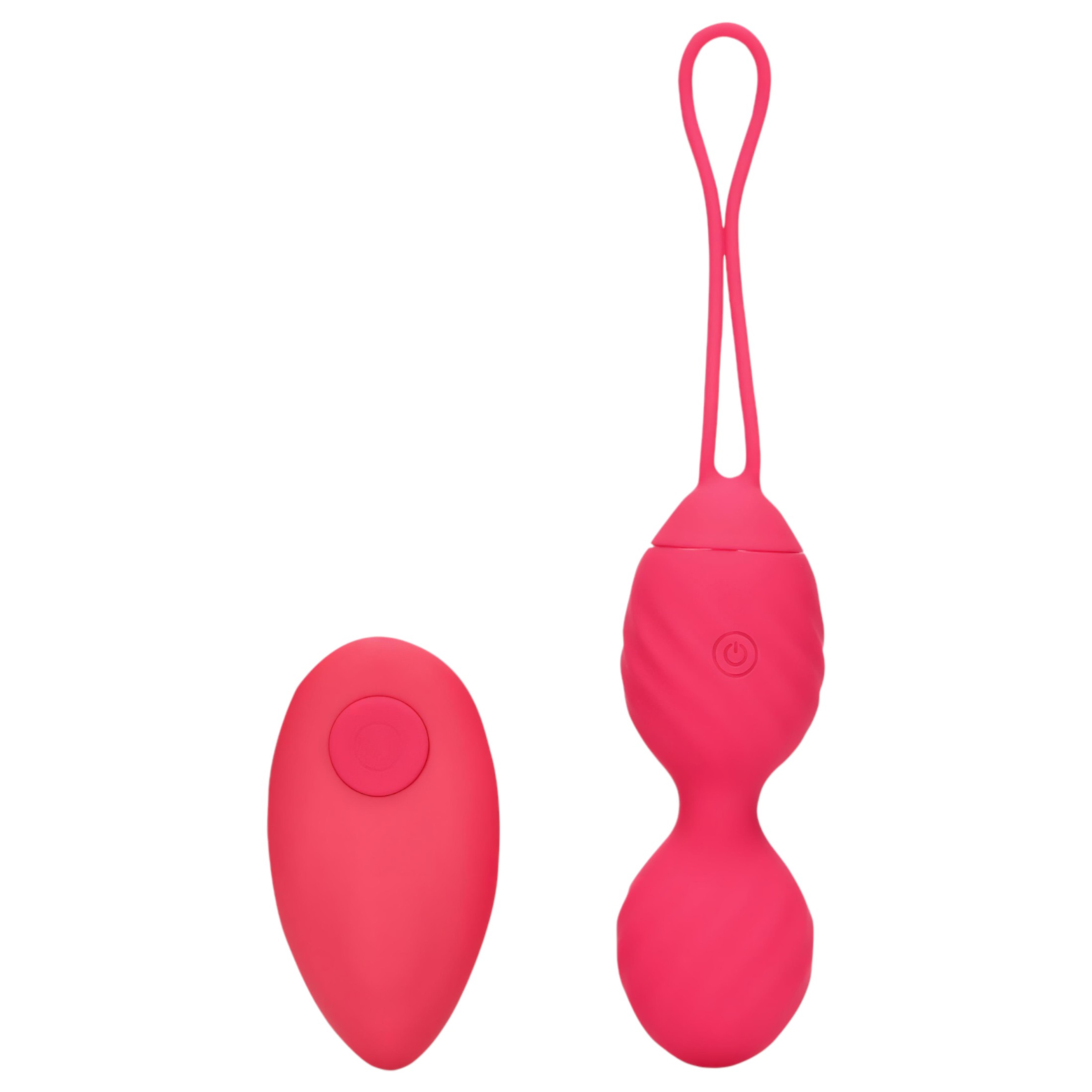 Loveline – barázdált vibrációs gésagolyó (pink)