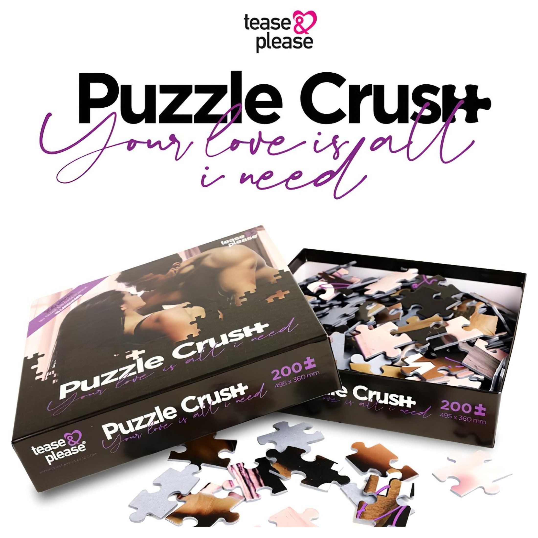 Tease&Please Chrush Your Love – erotikus puzzle (200db)