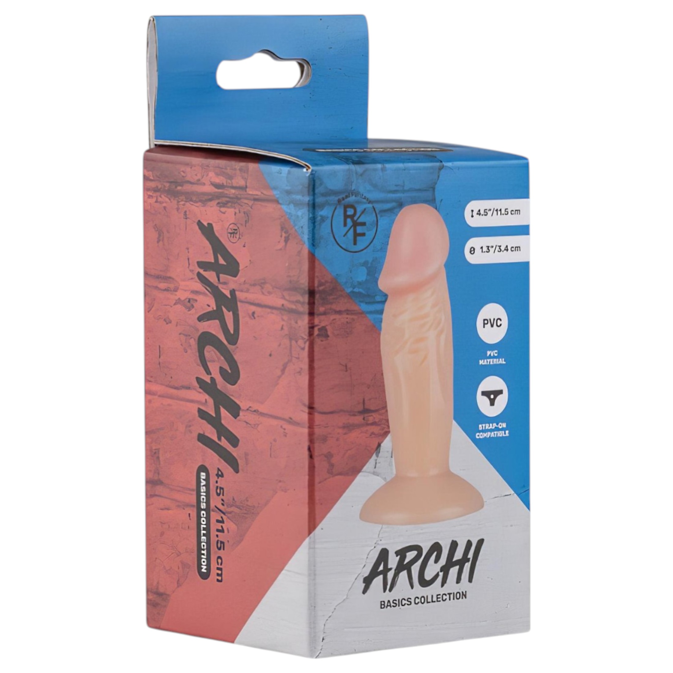 Real Fantasy Archi – élethű dildó – 11,5cm (natúr)