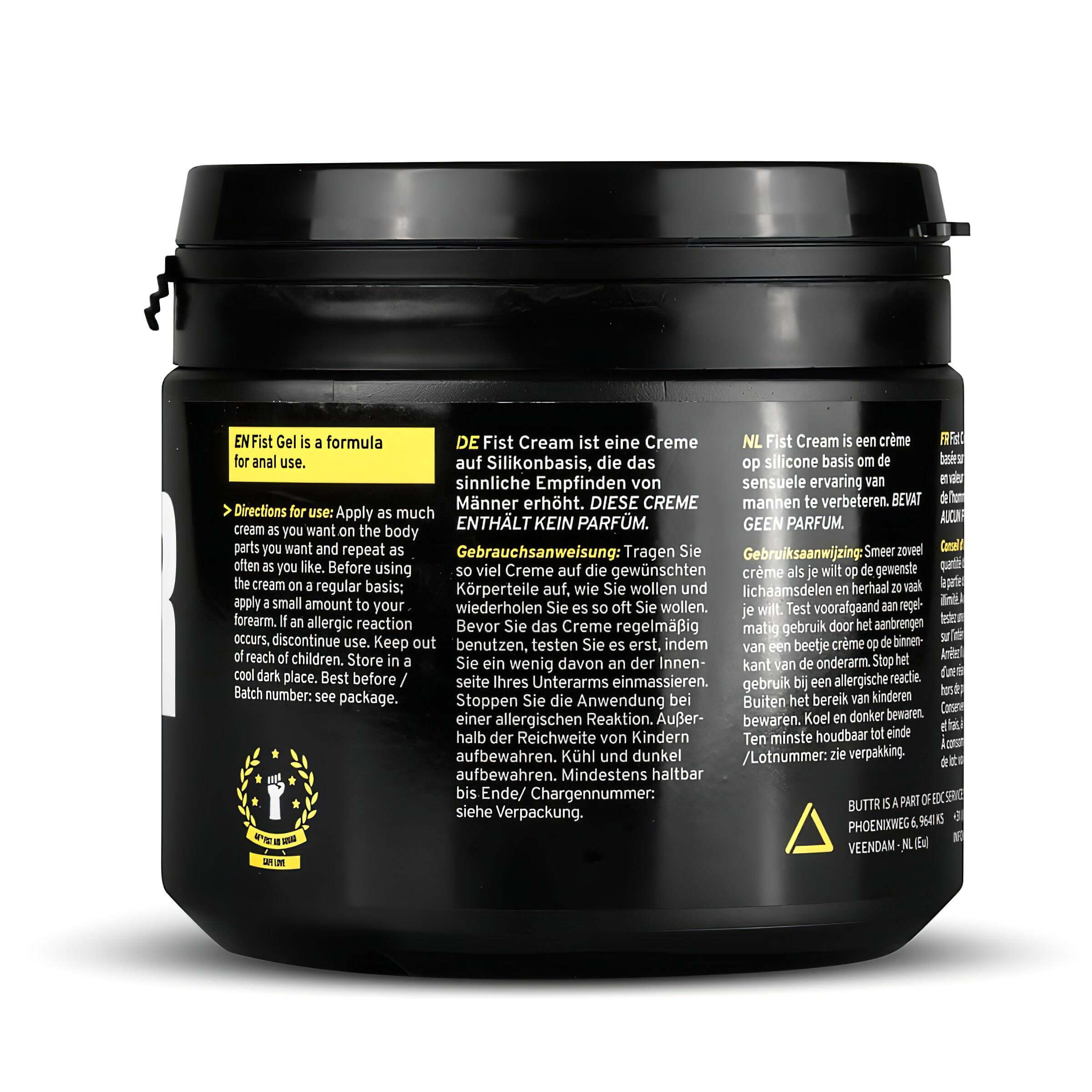 BUTTR Fisting Cream – öklöző síkosító krém (500ml)