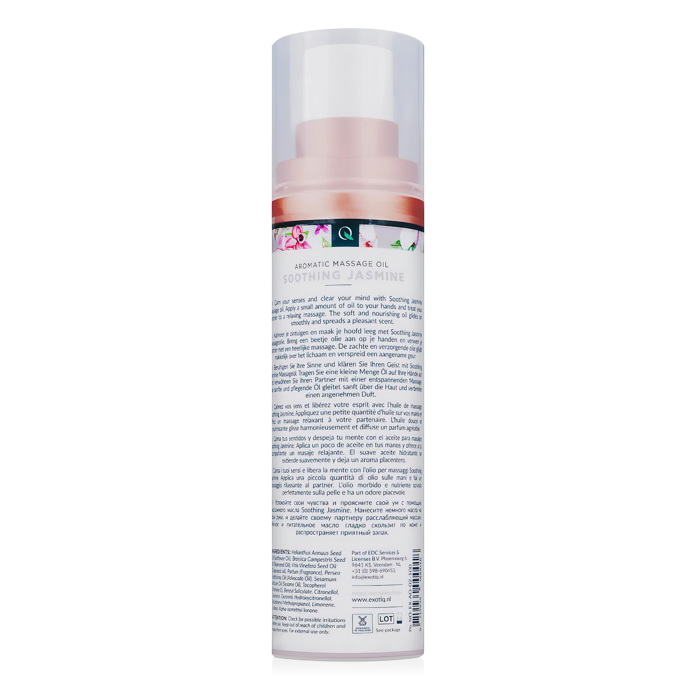 Exotiq – illatos masszázsolaj – jázmin (100ml)