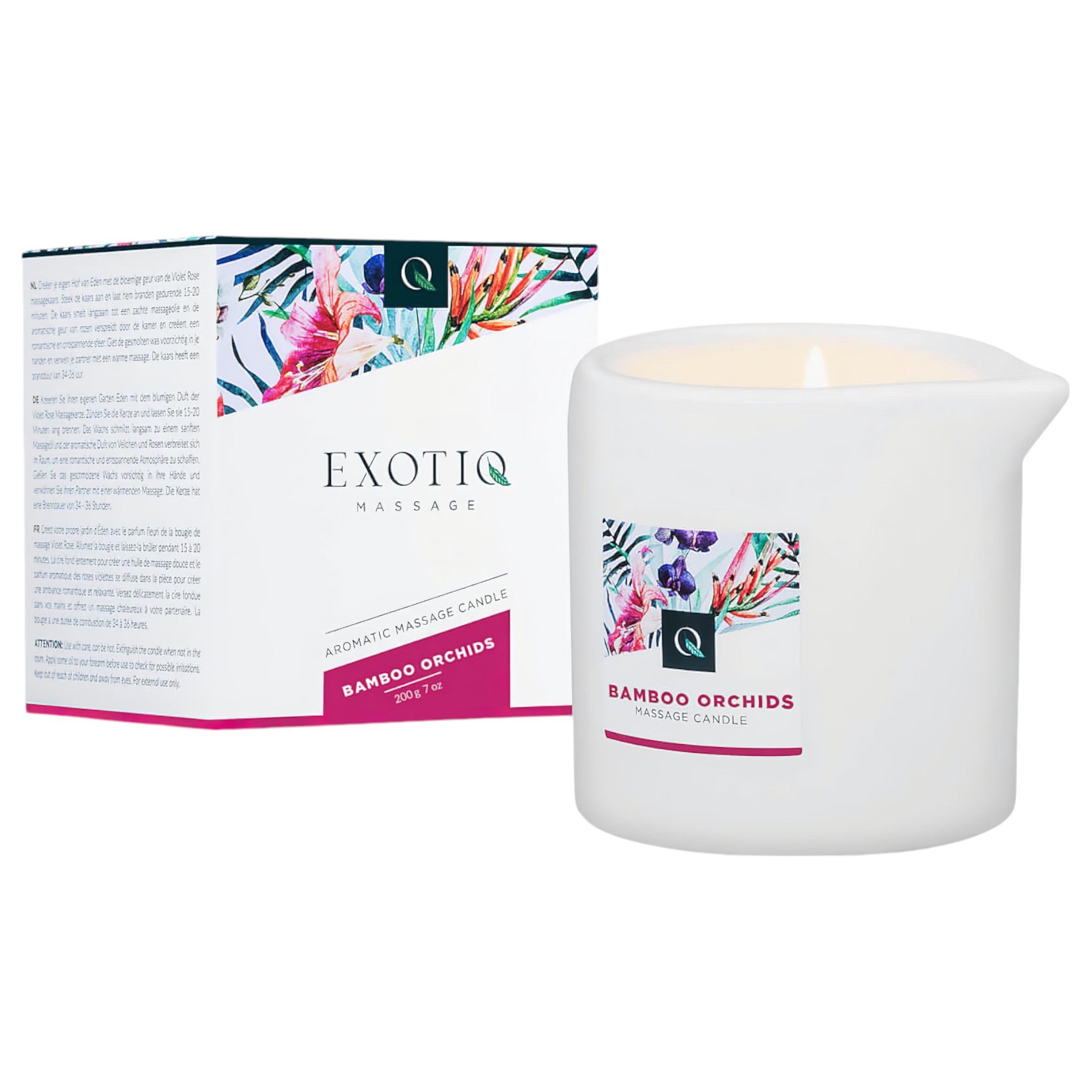Exotiq Bamboo Orchids – masszázsgyertya (200g)