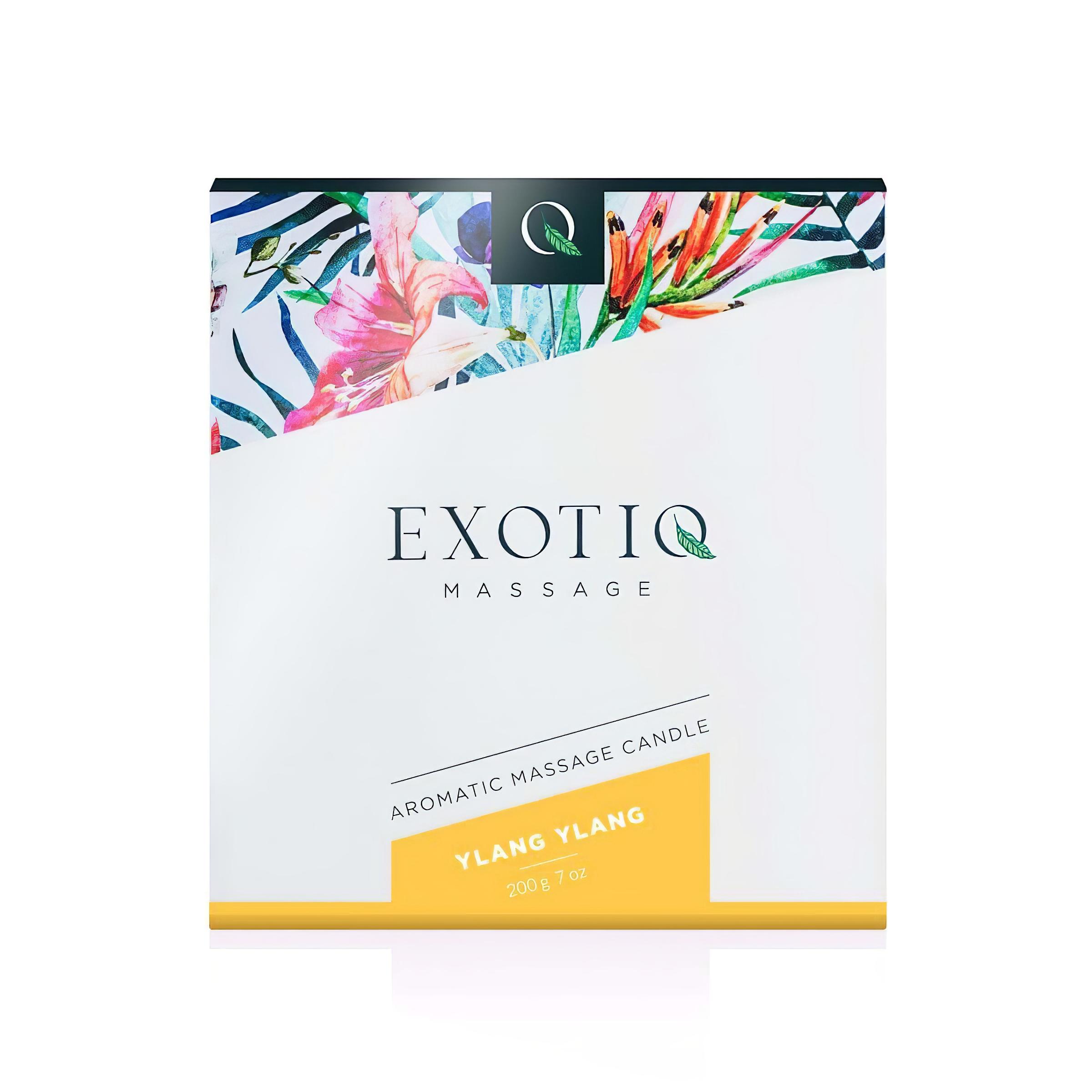 Exotiq – illatos masszázsgyertya – ylang ylang (200g)