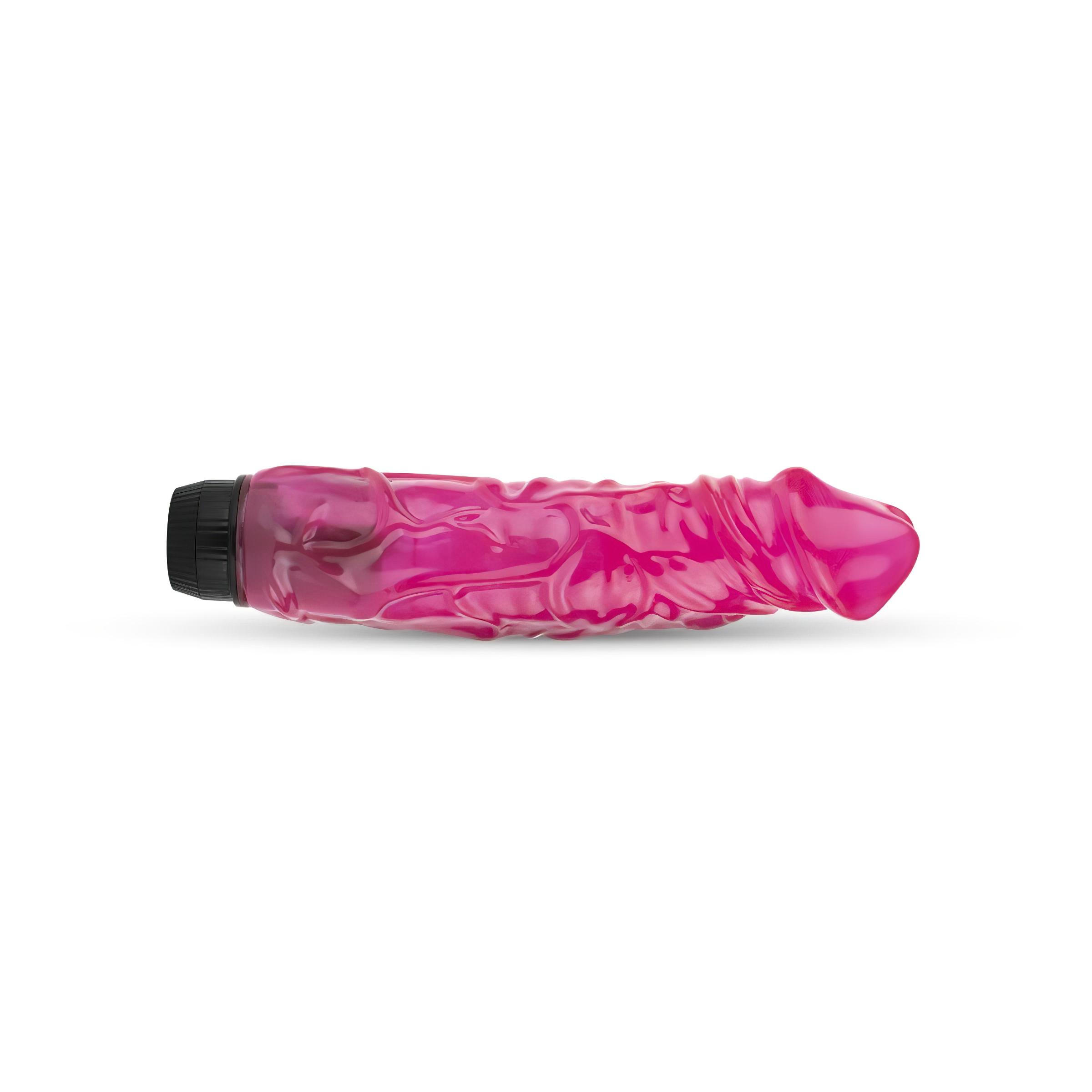 Easytoys Jelly Supreme – élethű vibrátor (pink)