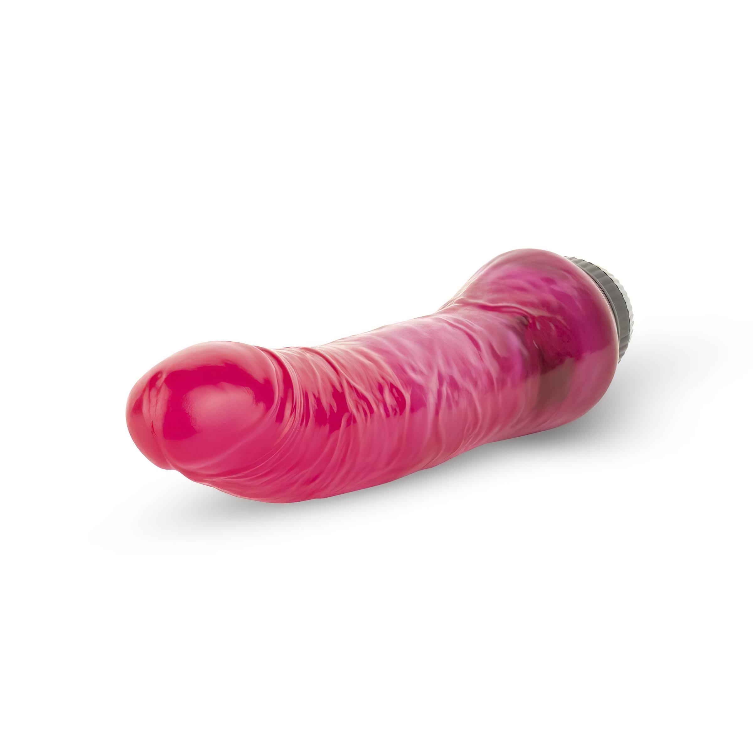 Easytoys Jelly Passion – élethű vibrátor (pink)