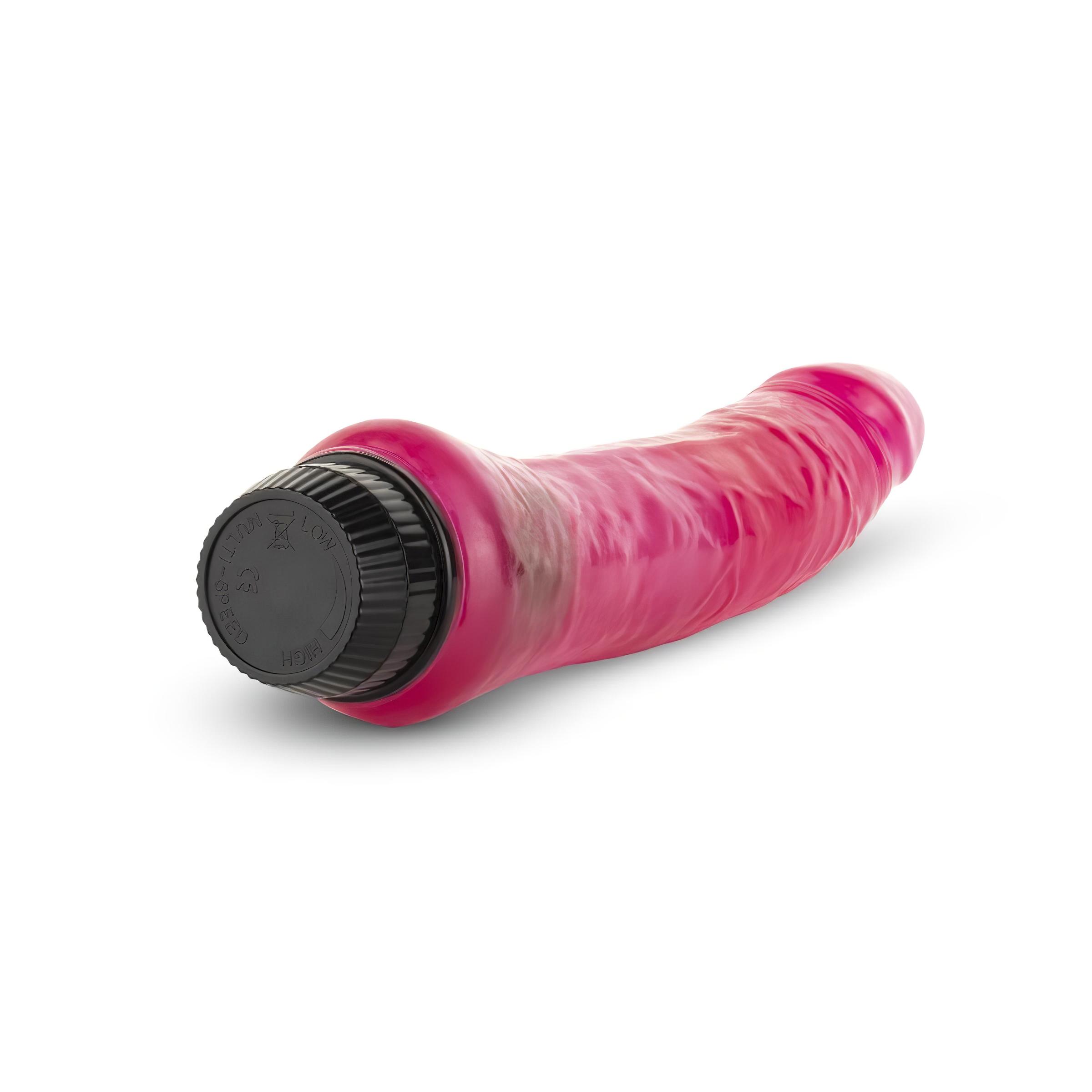 Easytoys Jelly Passion – élethű vibrátor (pink)