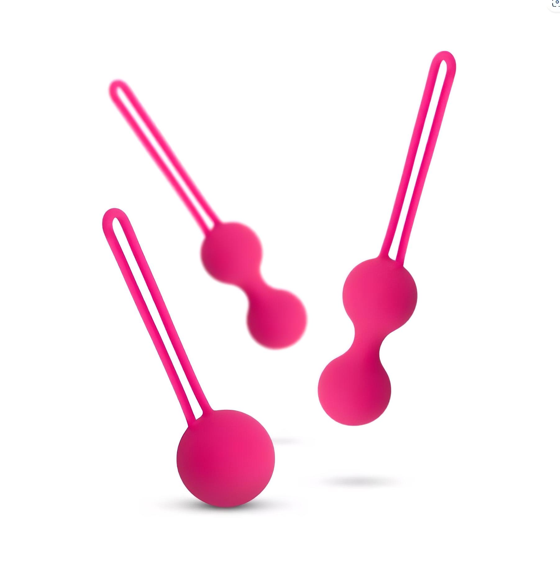 Easytoys LoveBalls – gésagolyó szett – 3 részes (pink)