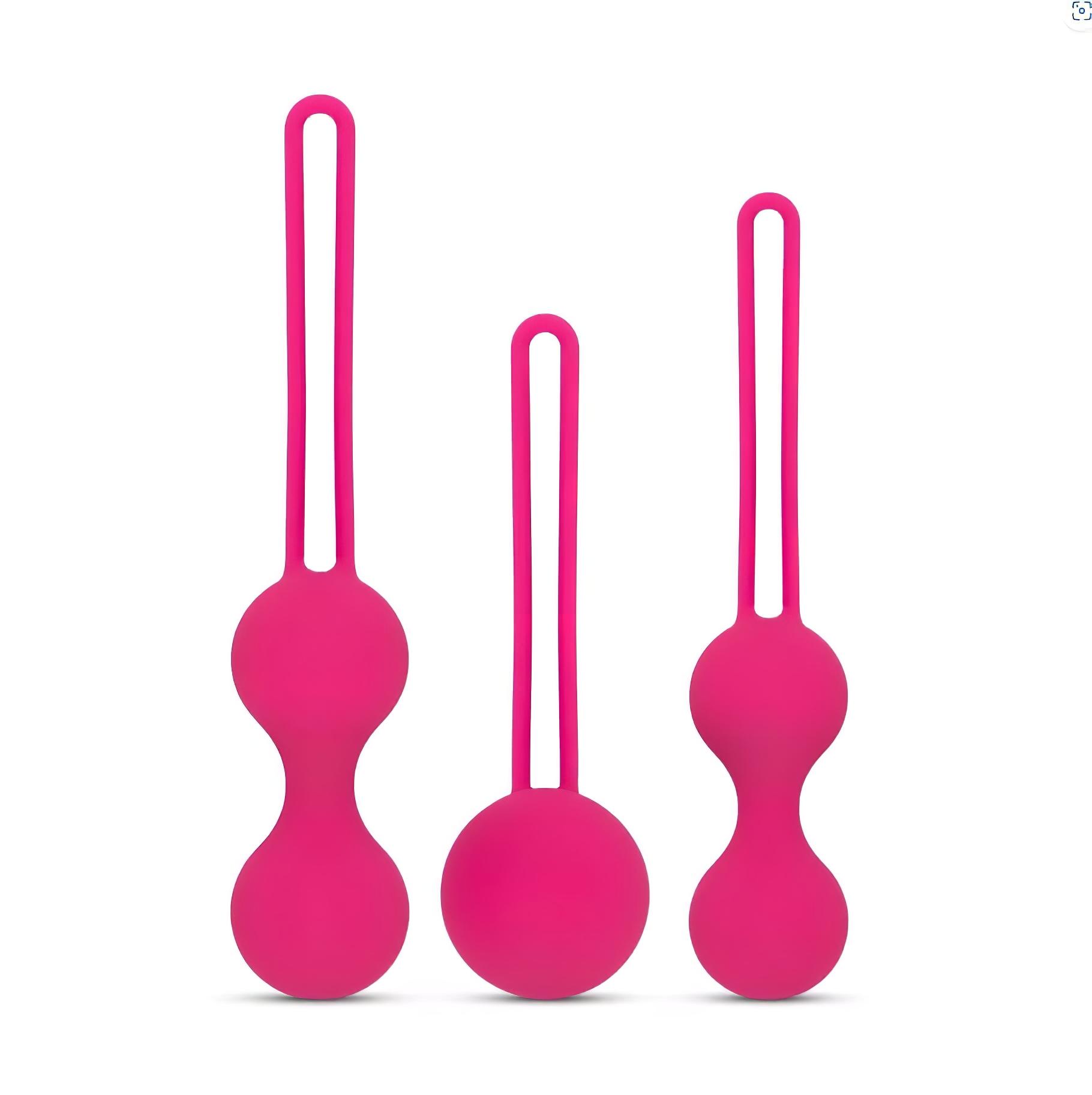 Easytoys LoveBalls – gésagolyó szett – 3 részes (pink)
