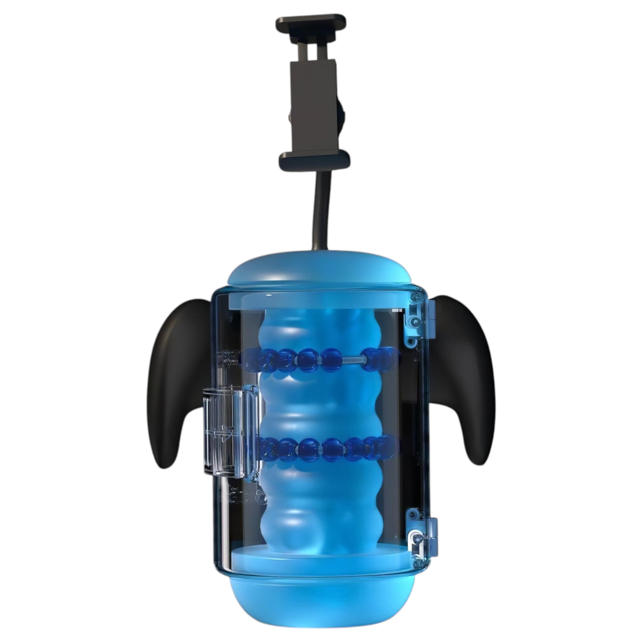 BLOWCAST Wingman Plus – automatikus gamer maszturbátor (kék)