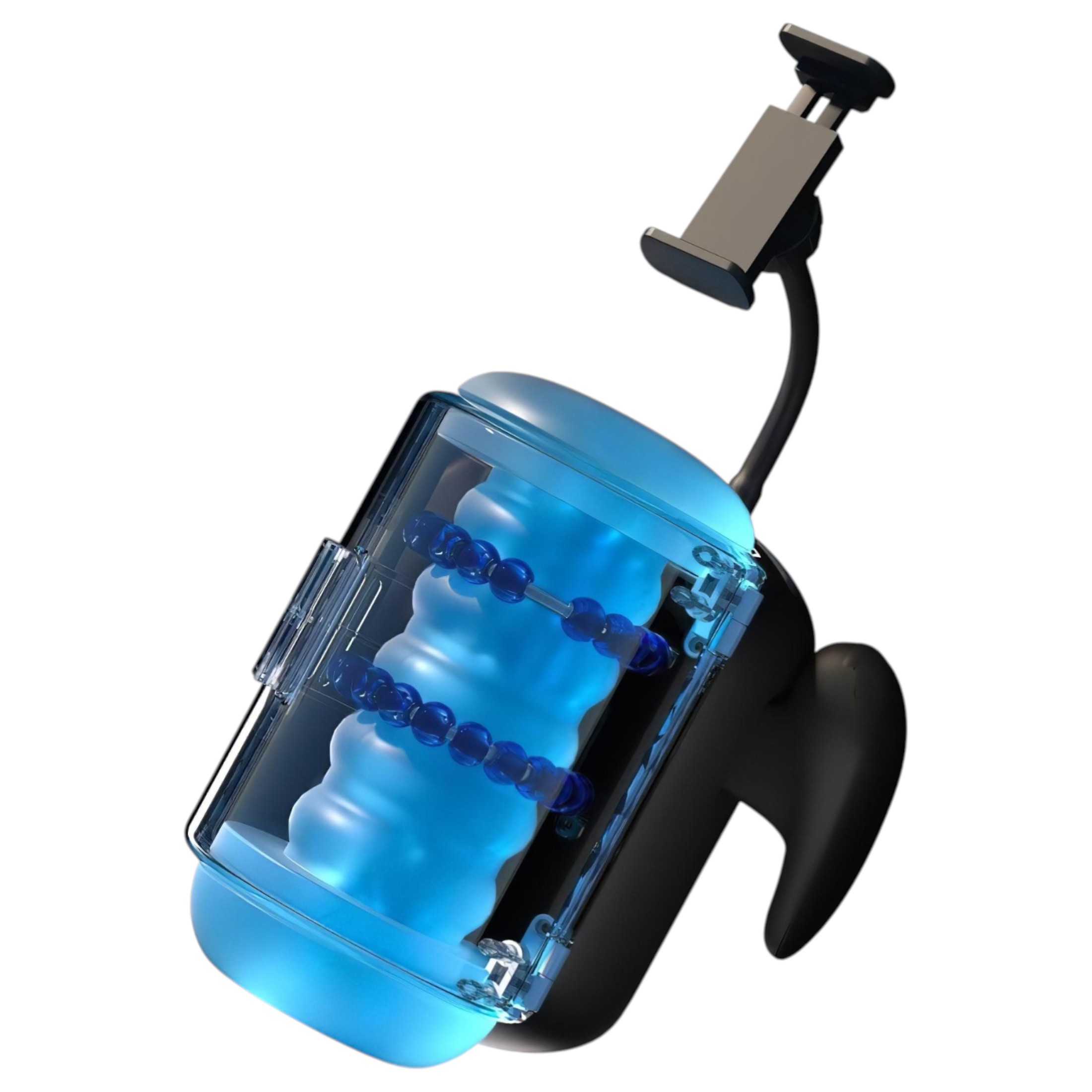 BLOWCAST Wingman Plus – automatikus gamer maszturbátor (kék)