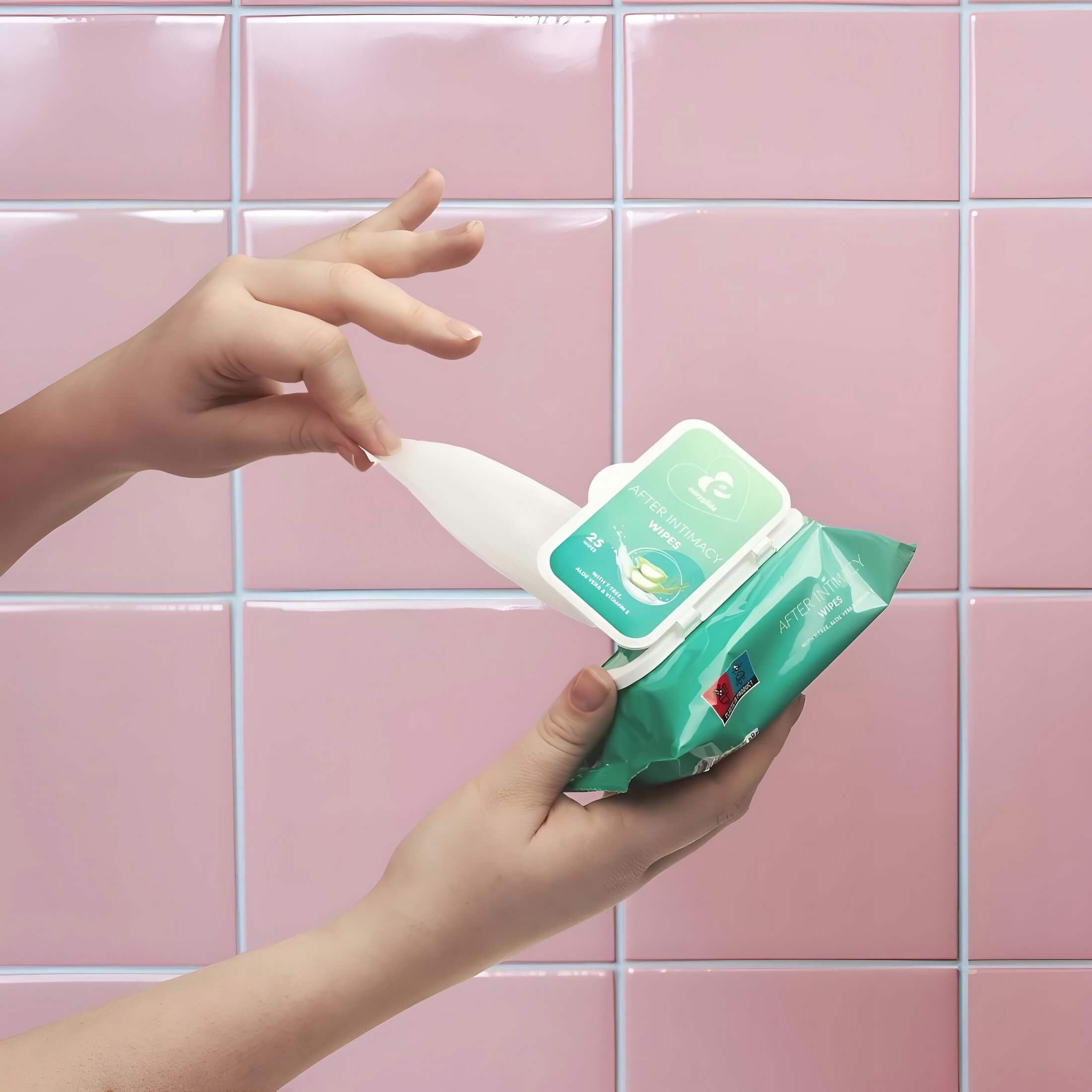 EasyGlide After Intimacy – intim törlő kendő (25db)