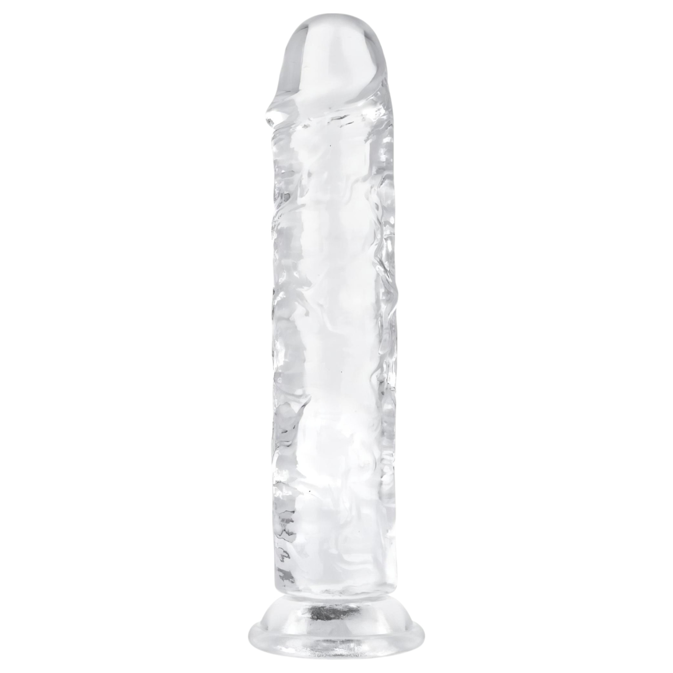 EasyToys – zselés dildó – 18cm (átlátszó)