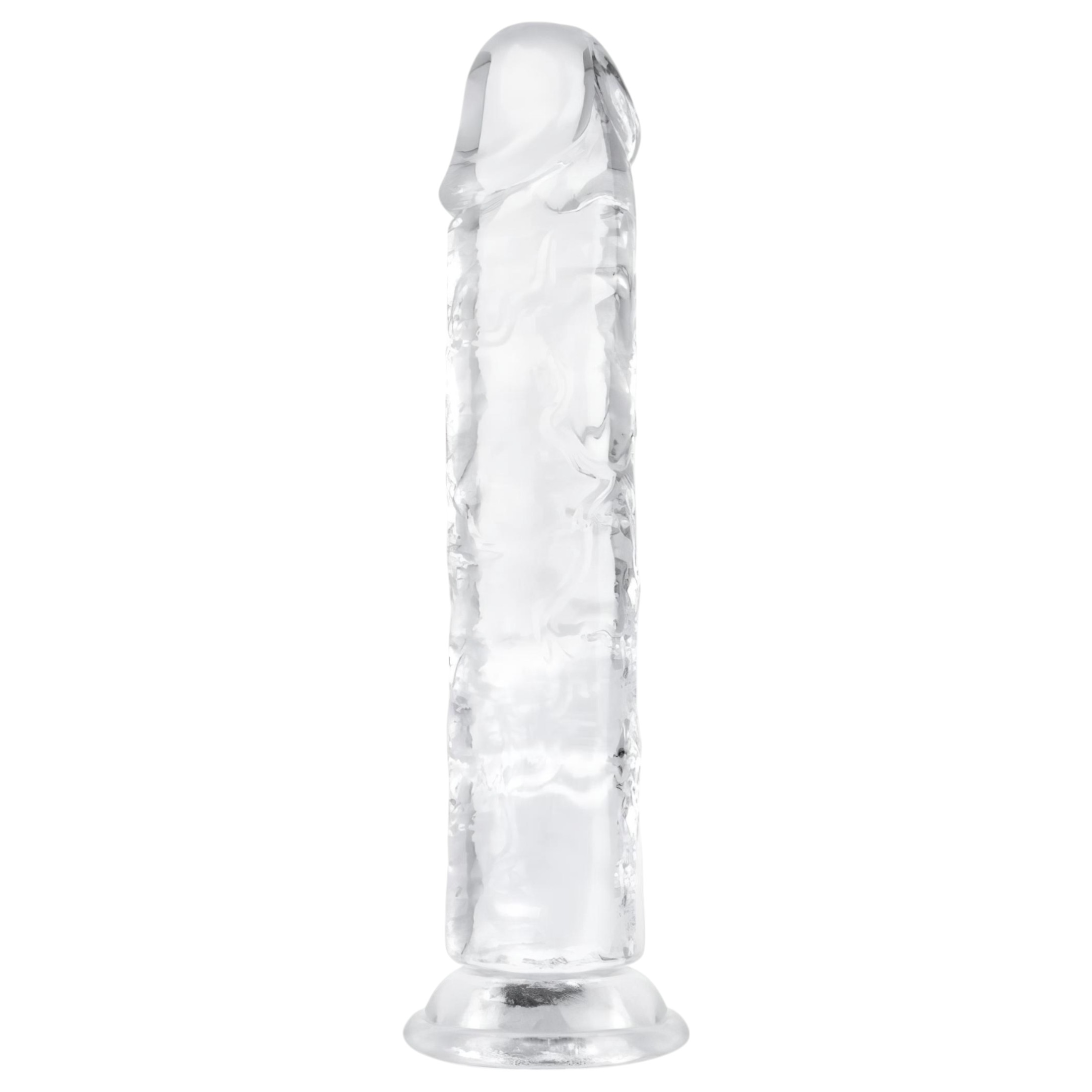 EasyToys – zselés dildó – 18cm (átlátszó)