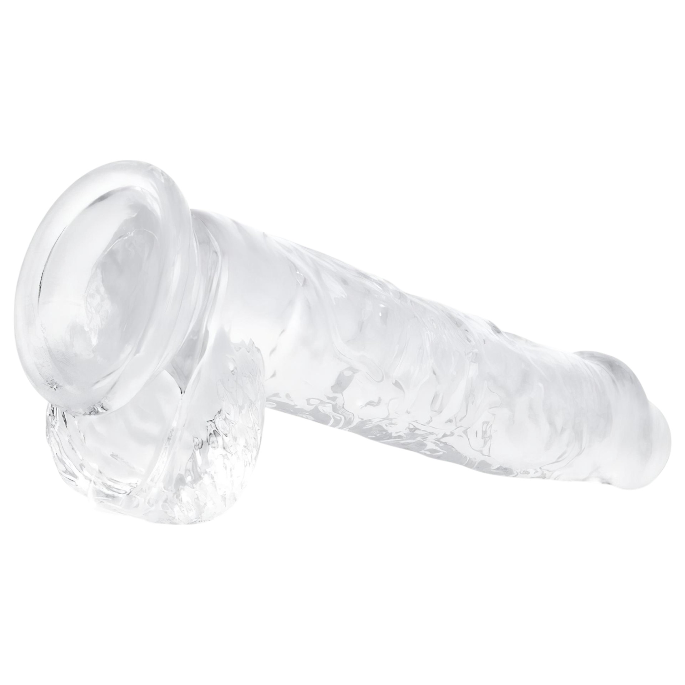 EasyToys – herés dildó – 13,5cm (átlátszó)