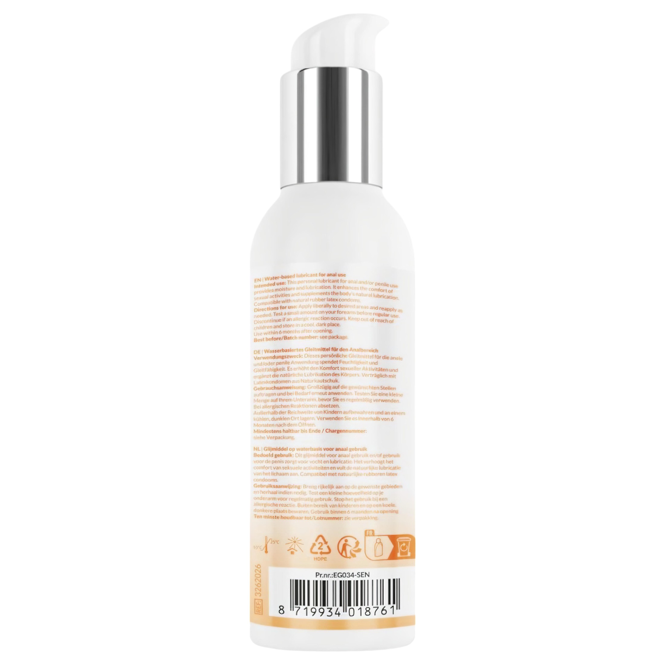 EasyGlide Sensitive – anál vízbázisú síkosító (150ml)