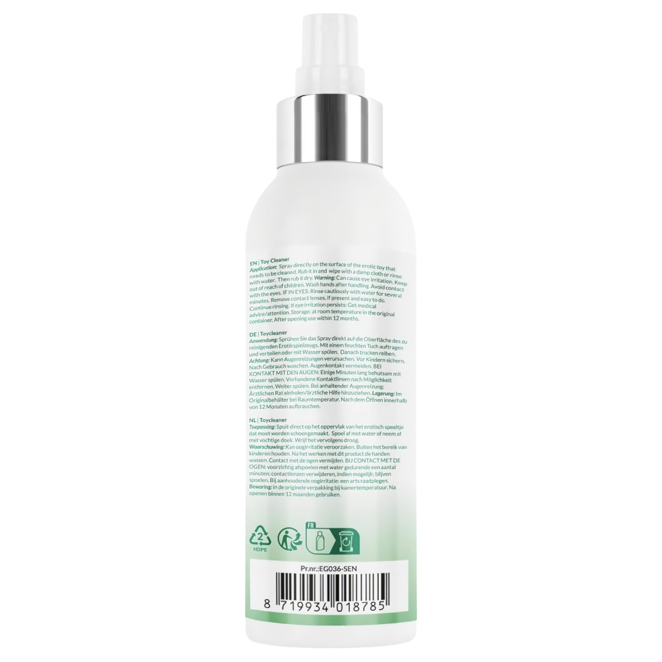 EasyGlide Sensitive – fertőtlenítő és tisztító spray (150ml)