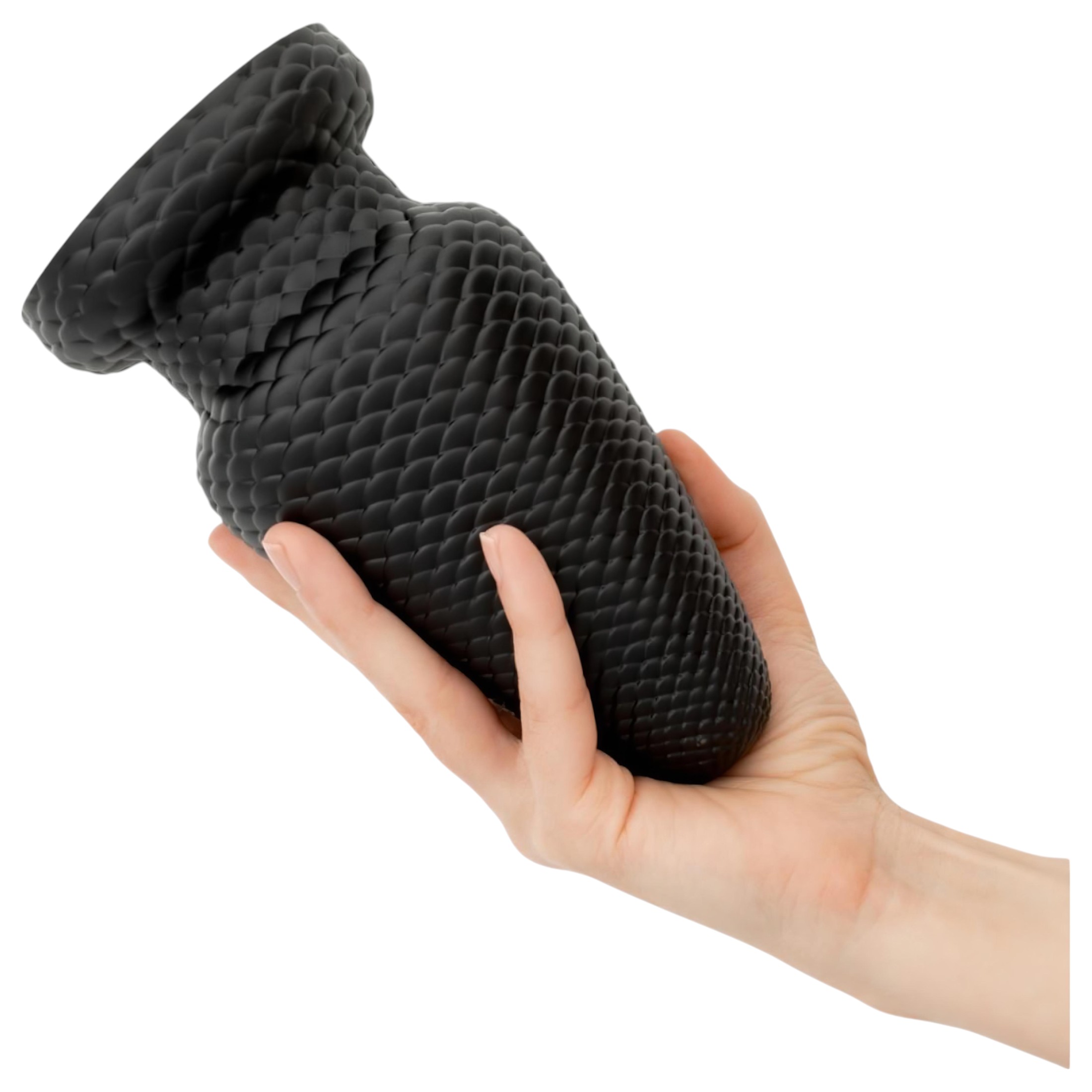 BUTTR Cold Blooded – nagy anál plug (fekete)