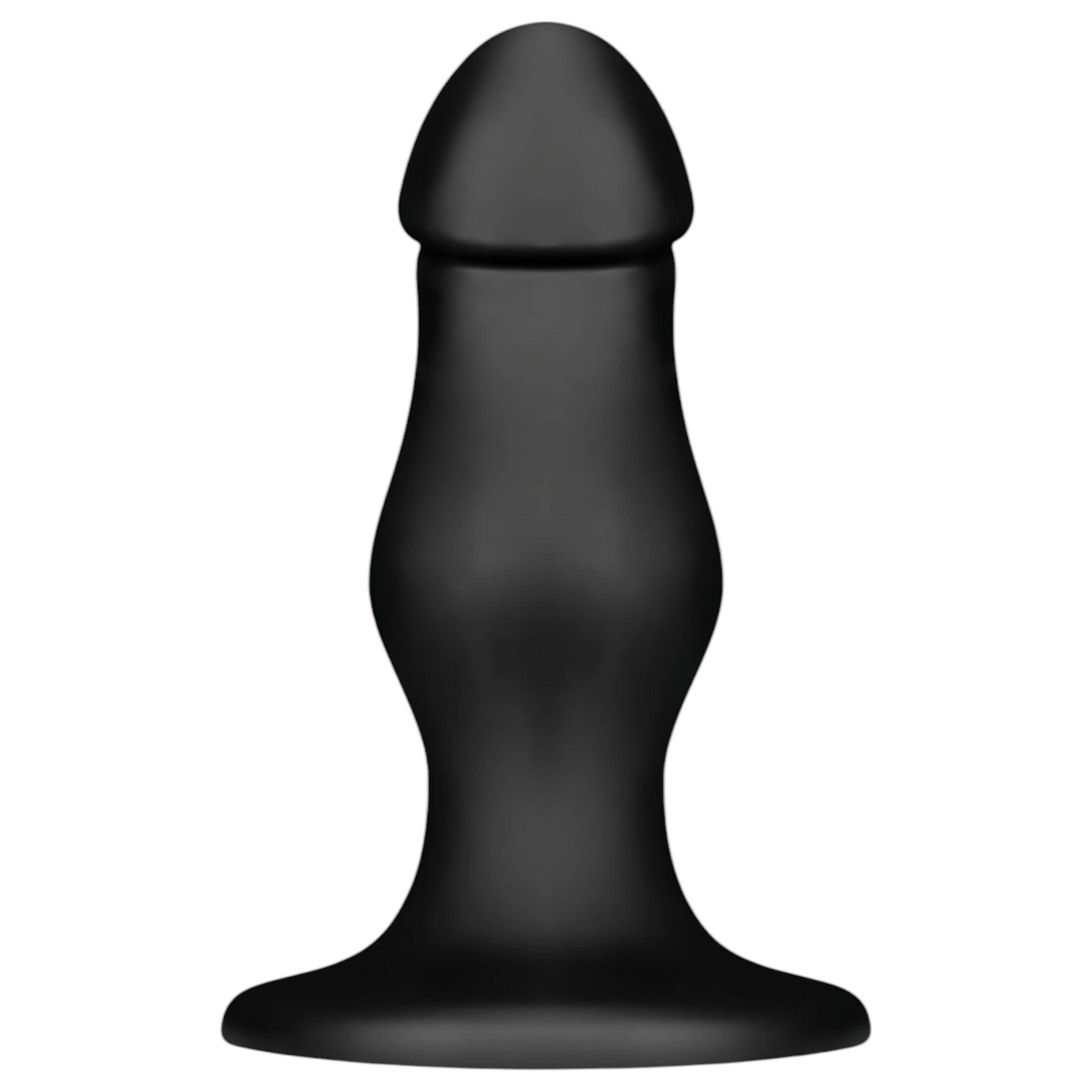 BUTTR FIM-92 – tapadókorongos anál dildó (fekete)