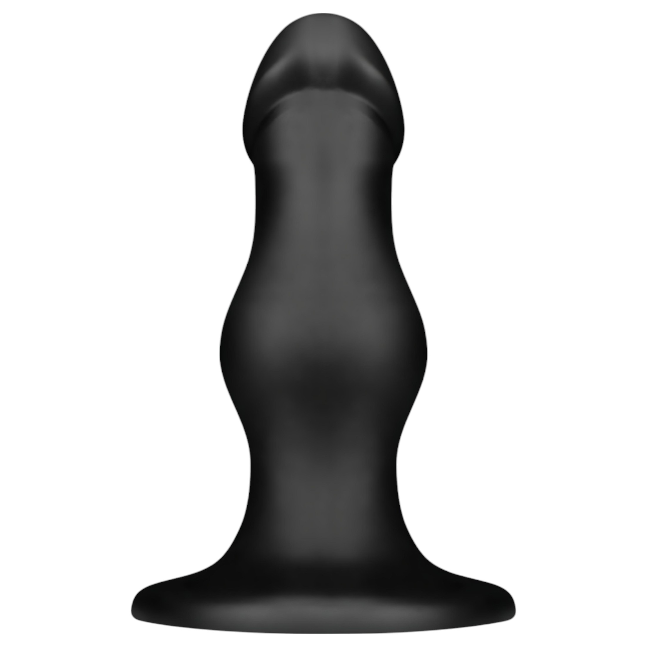 BUTTR FIM-92 – tapadókorongos anál dildó (fekete)