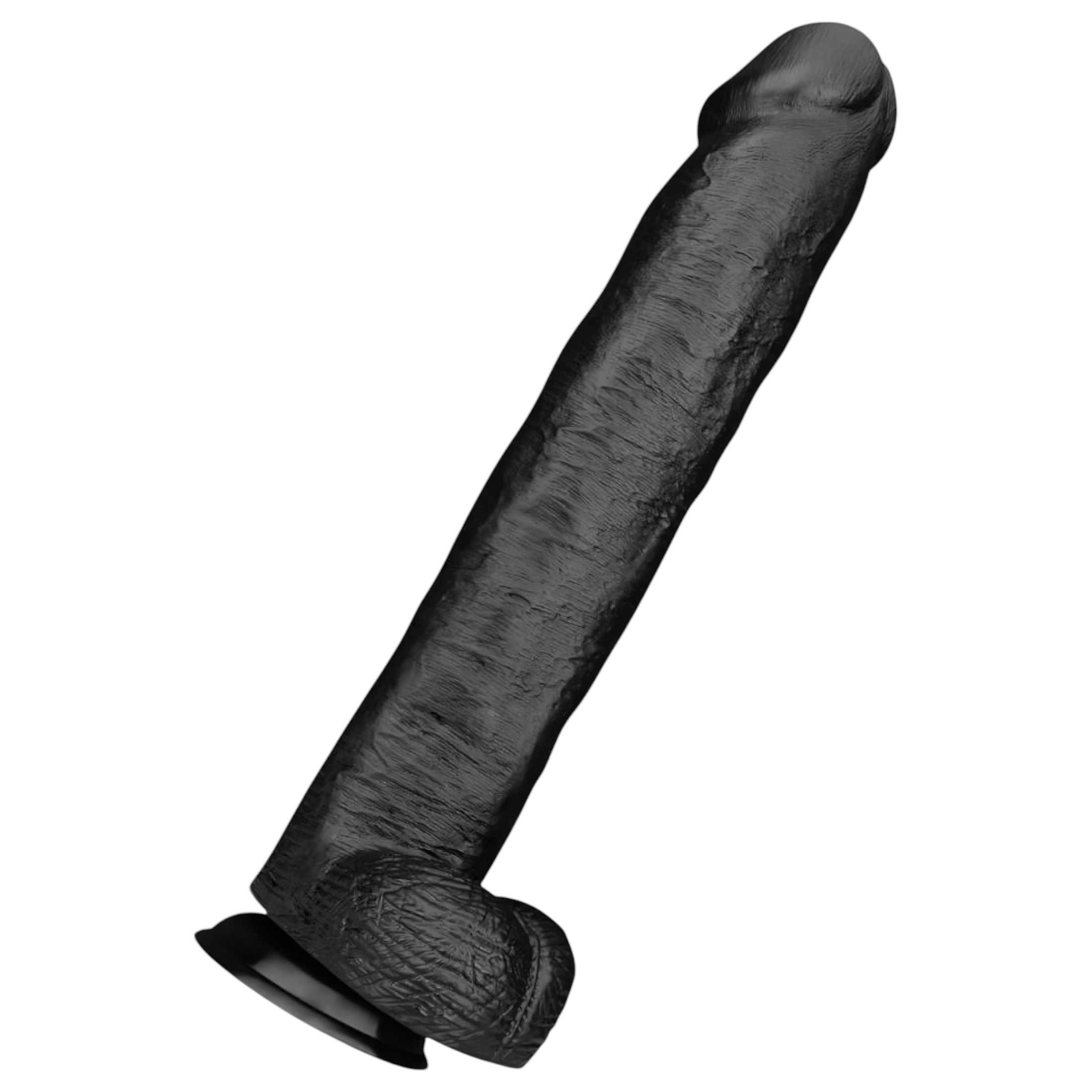 BUTTR Operation Dingo – óriás élethű dildó – 43 cm (fekete)