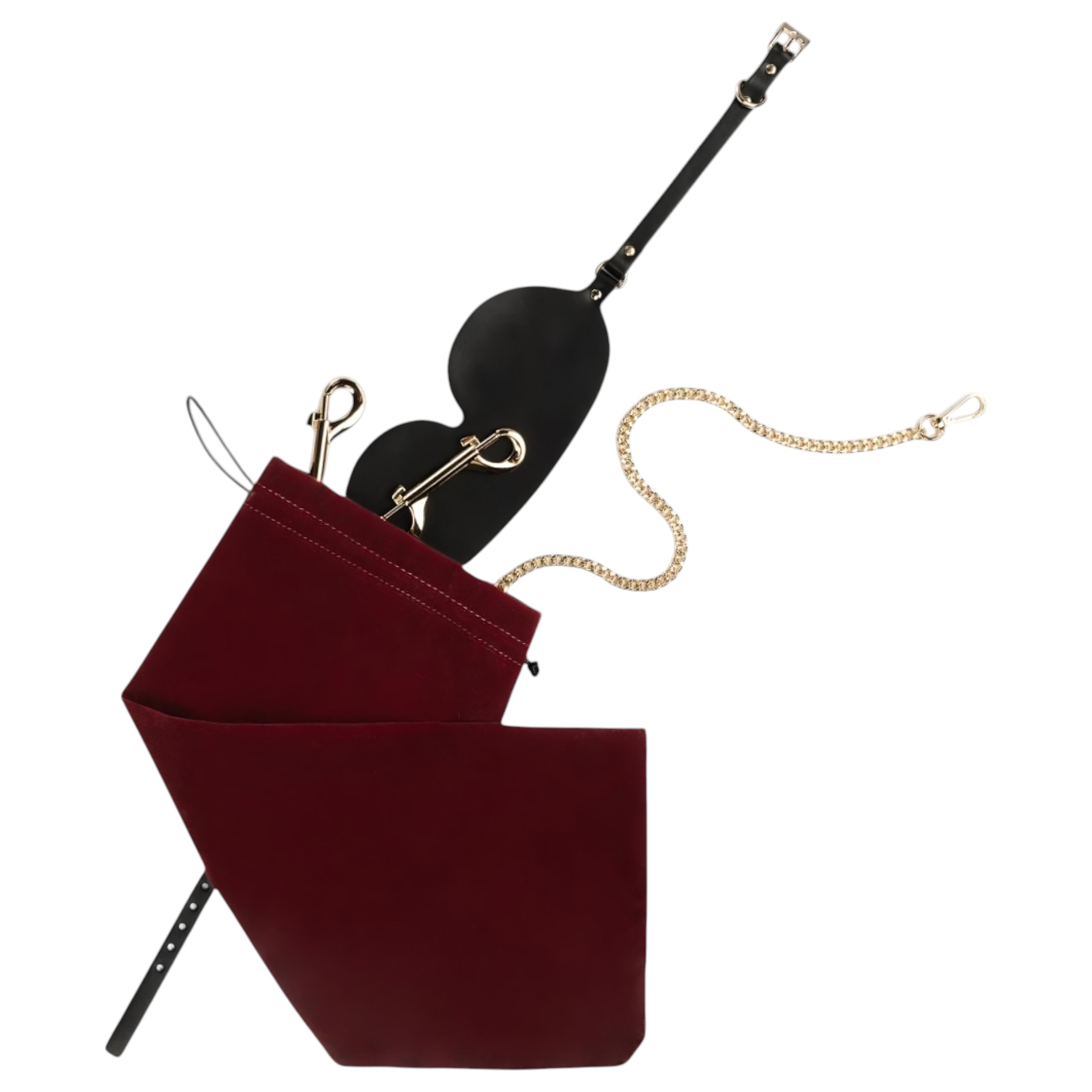 Bedroom Fantasies – 13 részes BDSM bőrönd (fekete)