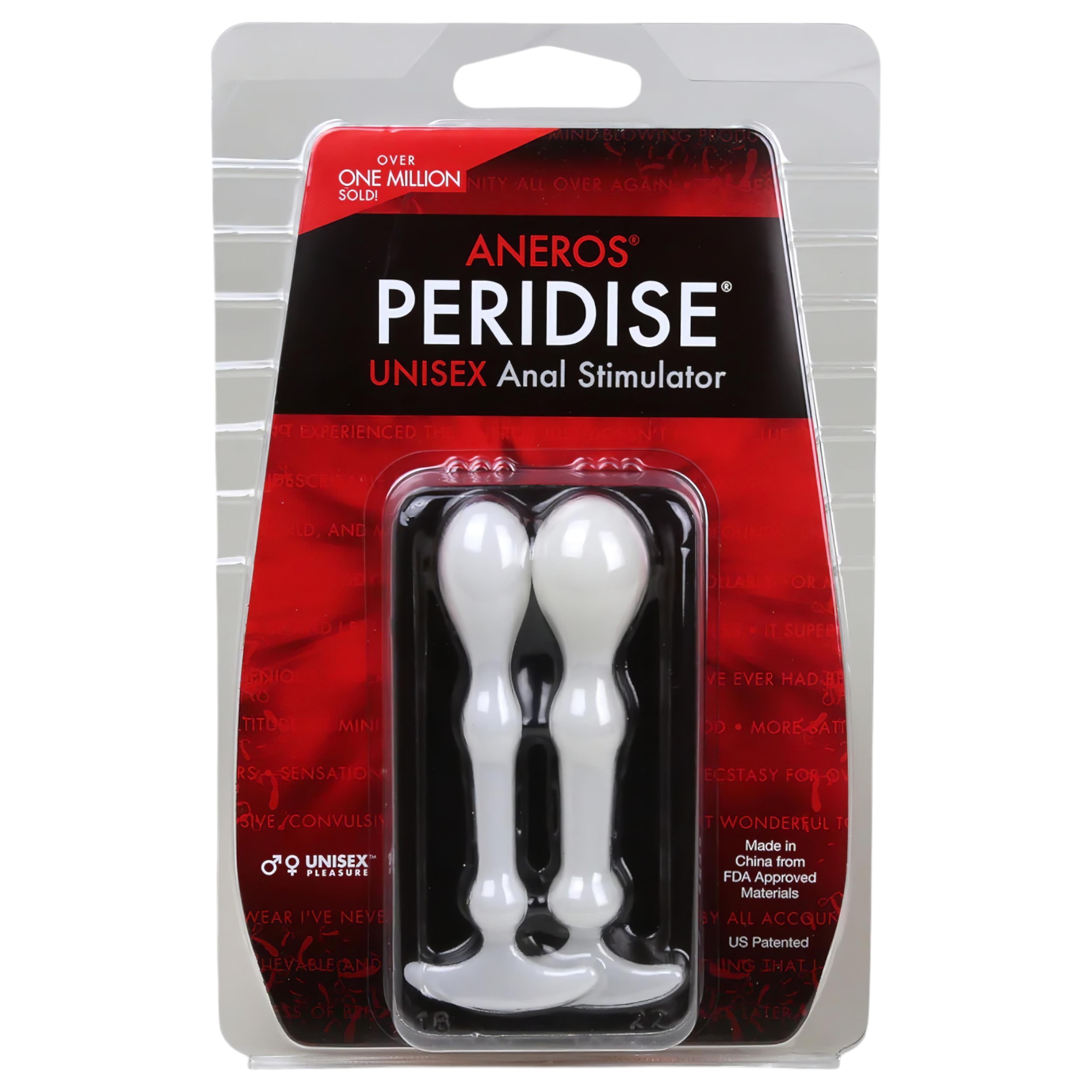 Aneros Peridise – anál dildó szett – 2db (fehér)