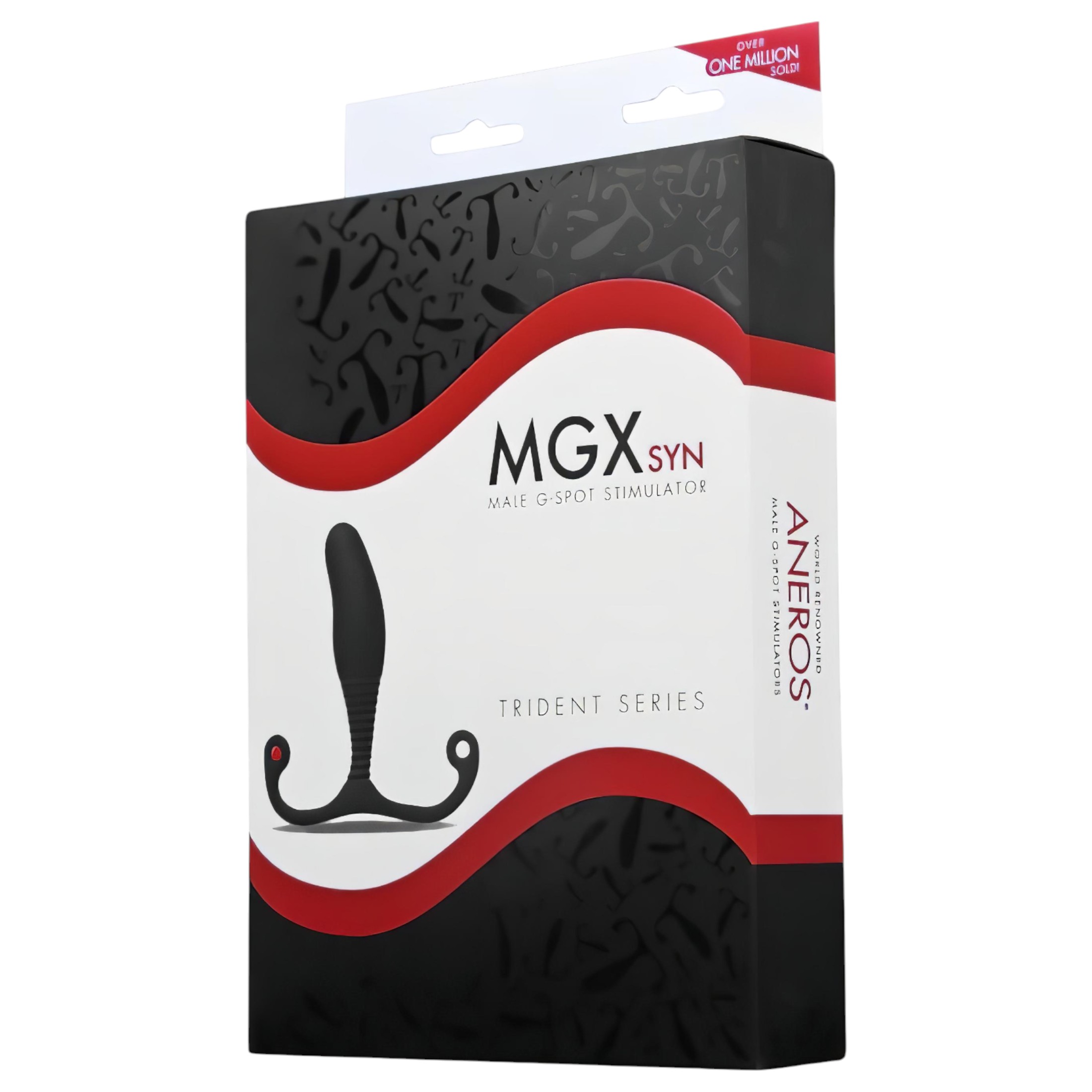 Aneros MGX Syn Trident – prosztata dildó (fekete) –