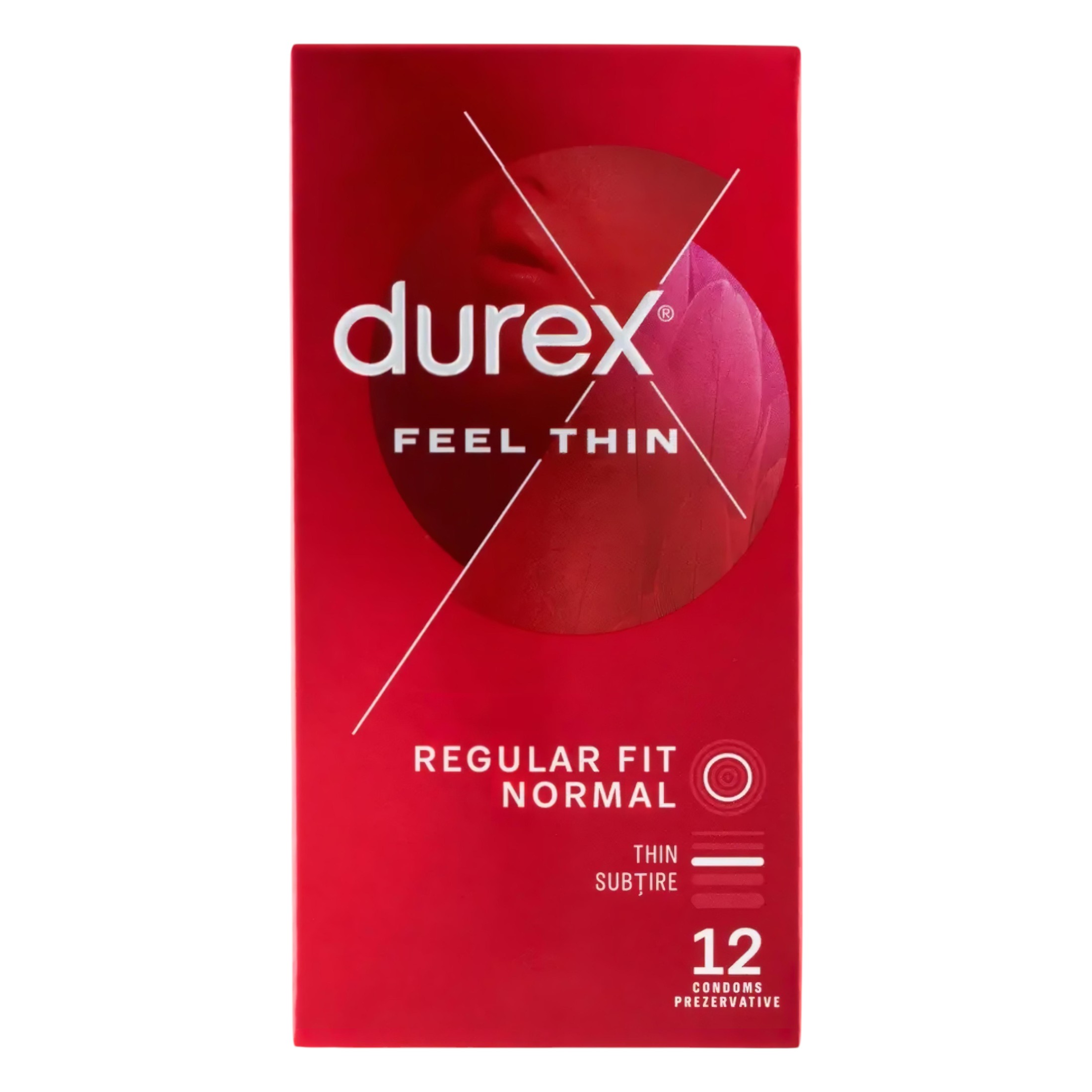 Durex Feel Thin – élethű érzés óvszer (12db)