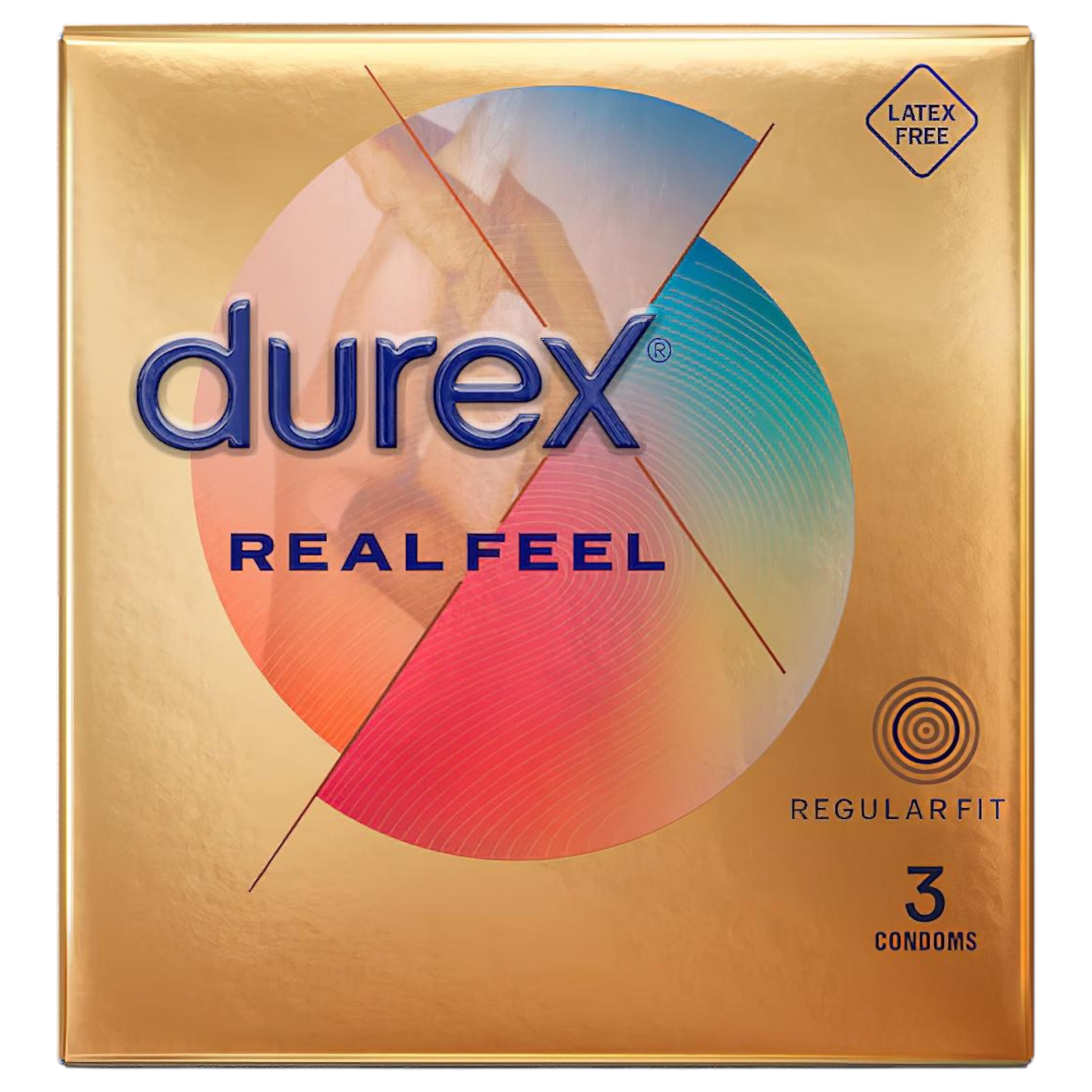 Durex Real Feel – latexmentes óvszer (3db)