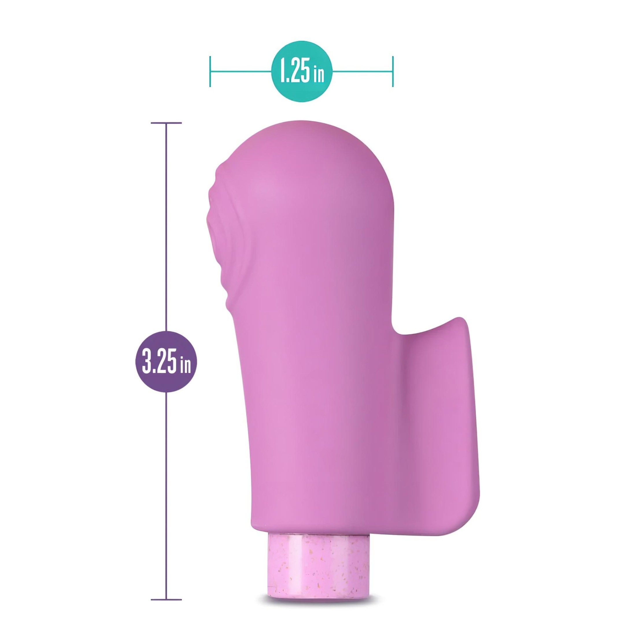 Blush Gaia – stimuláló ujjvibrátor (lila)