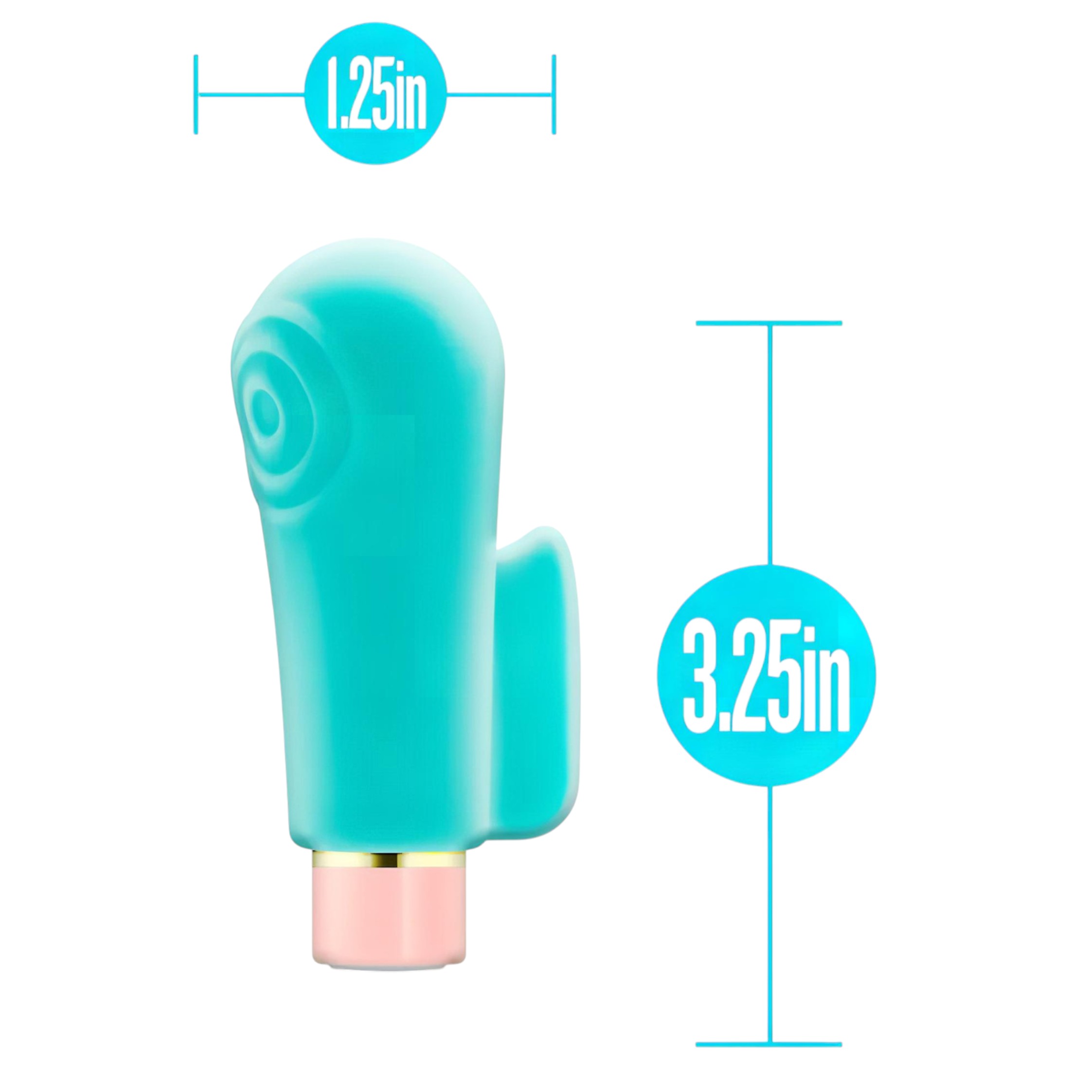 / Blush Aria – stimuláló ujjvibrátor (zöld)