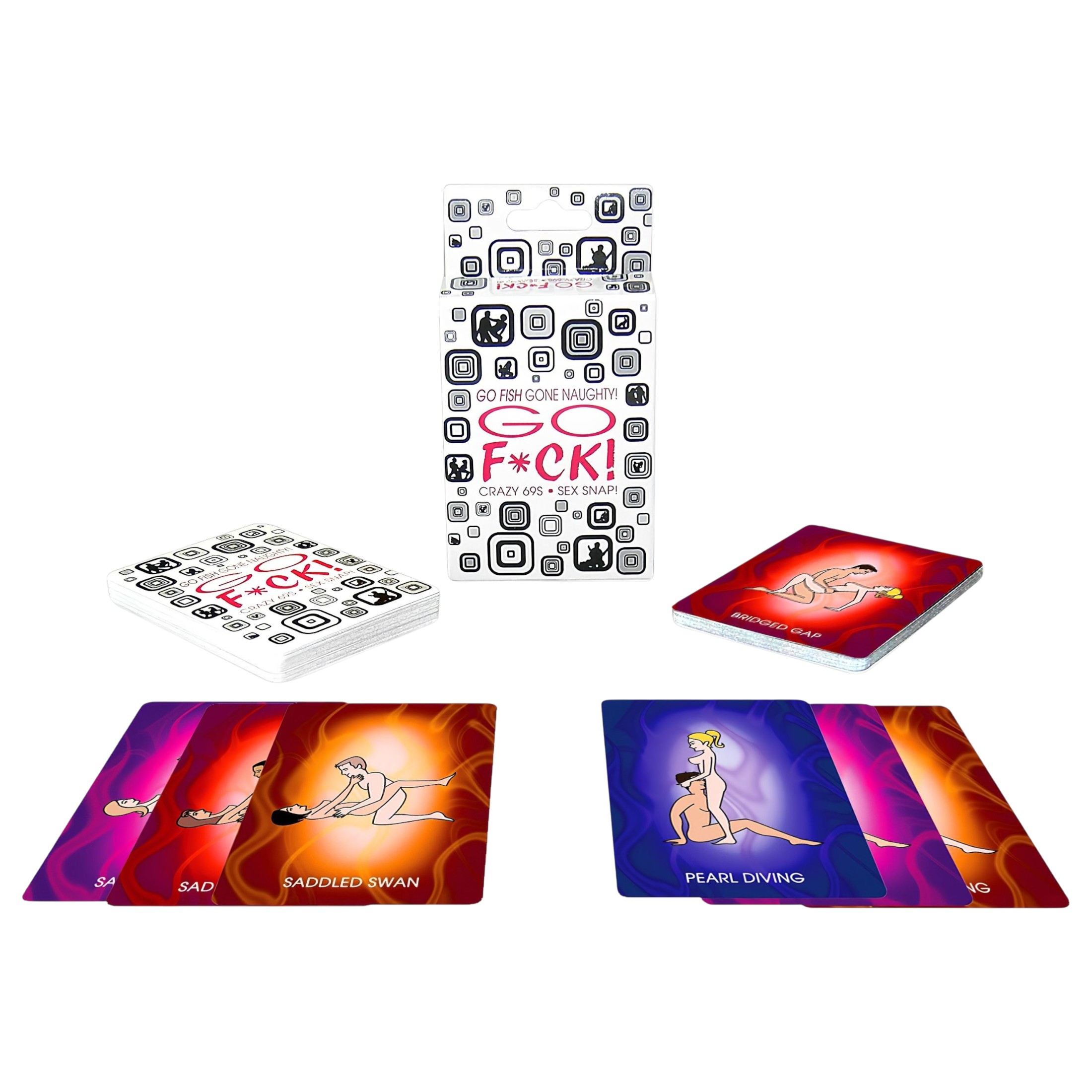 GO F*CK – Kama Sutra kártya (52db)
