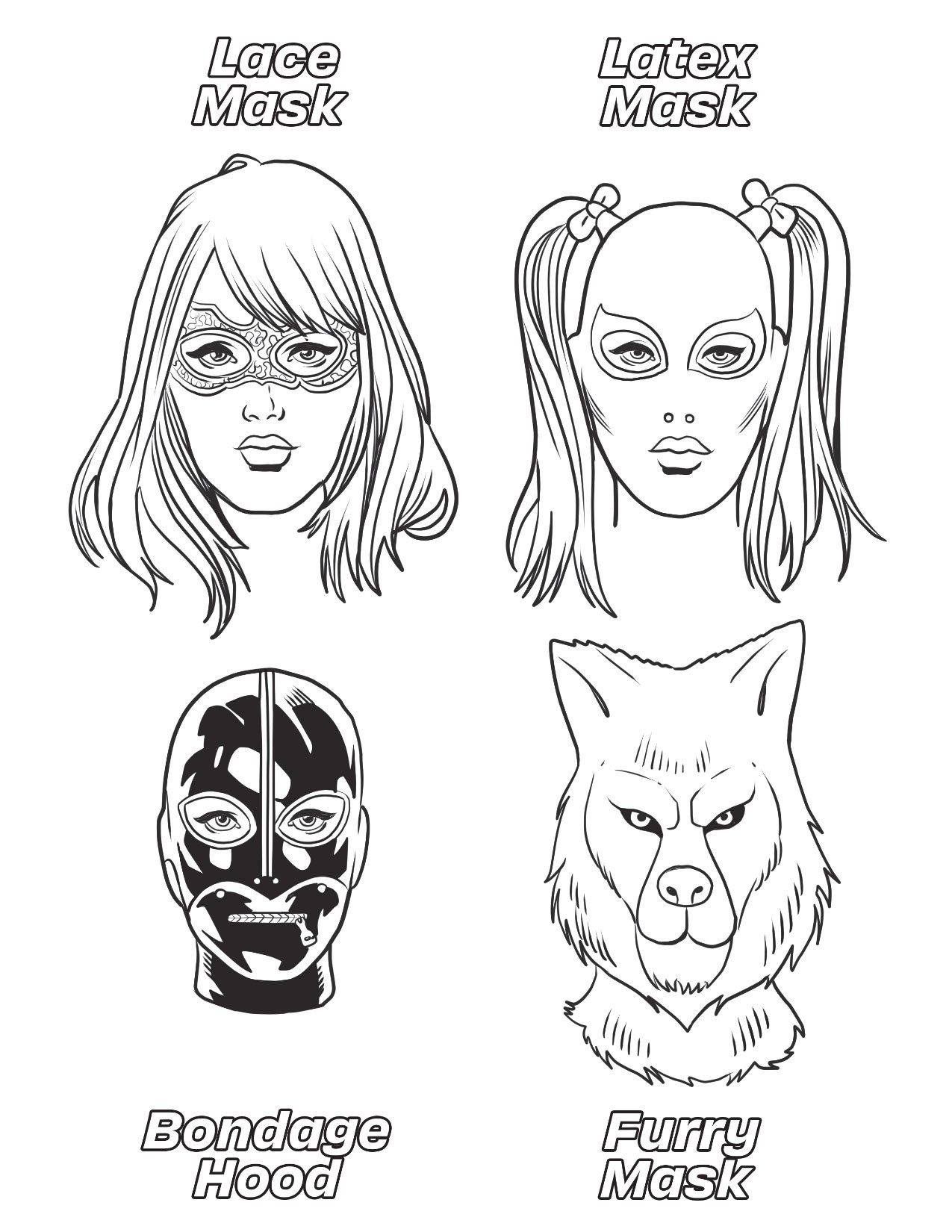 WoodRocket – A fétisek világa – felnőtt szex színező