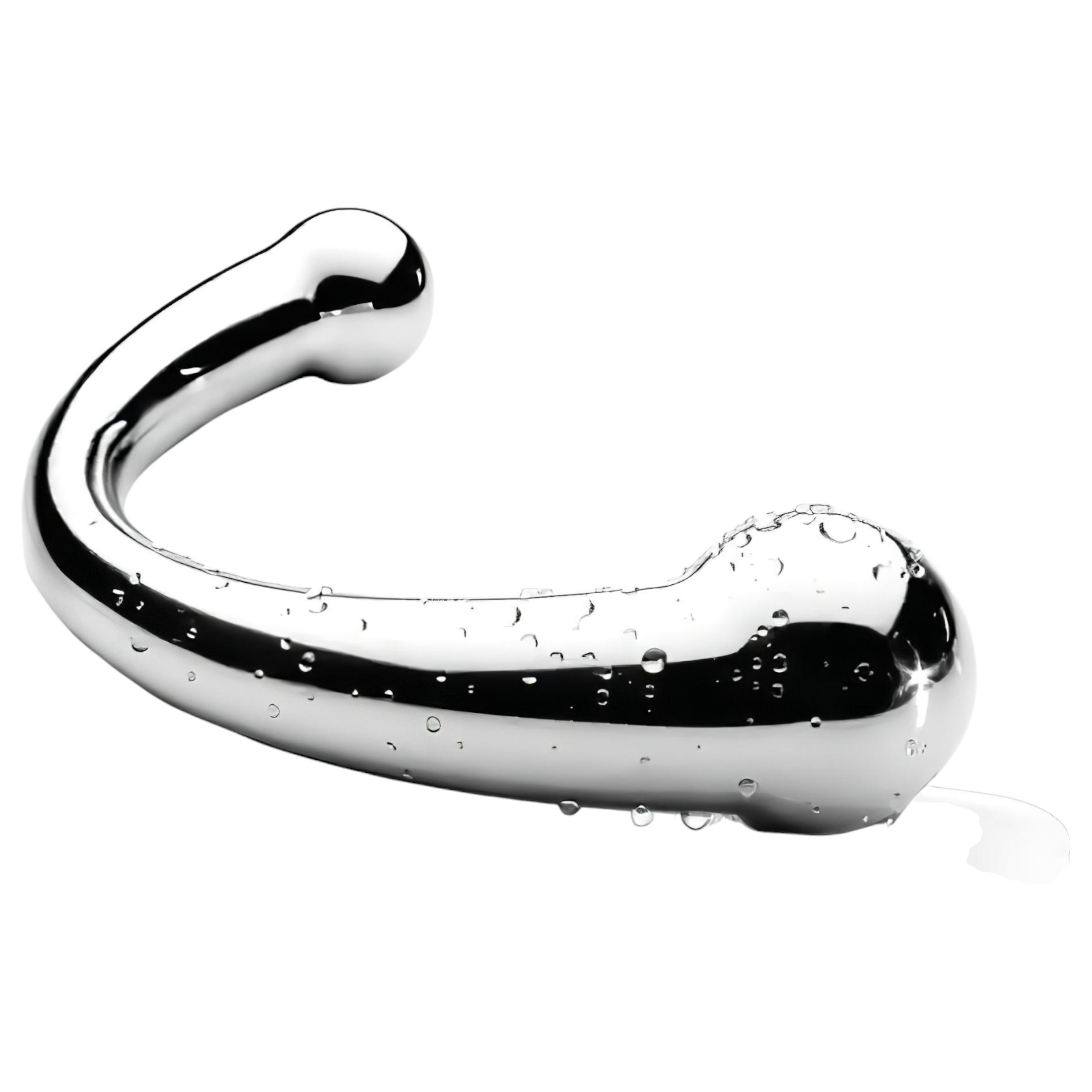 NJOY Pjur Wand – anál horog dildó (ezüst)